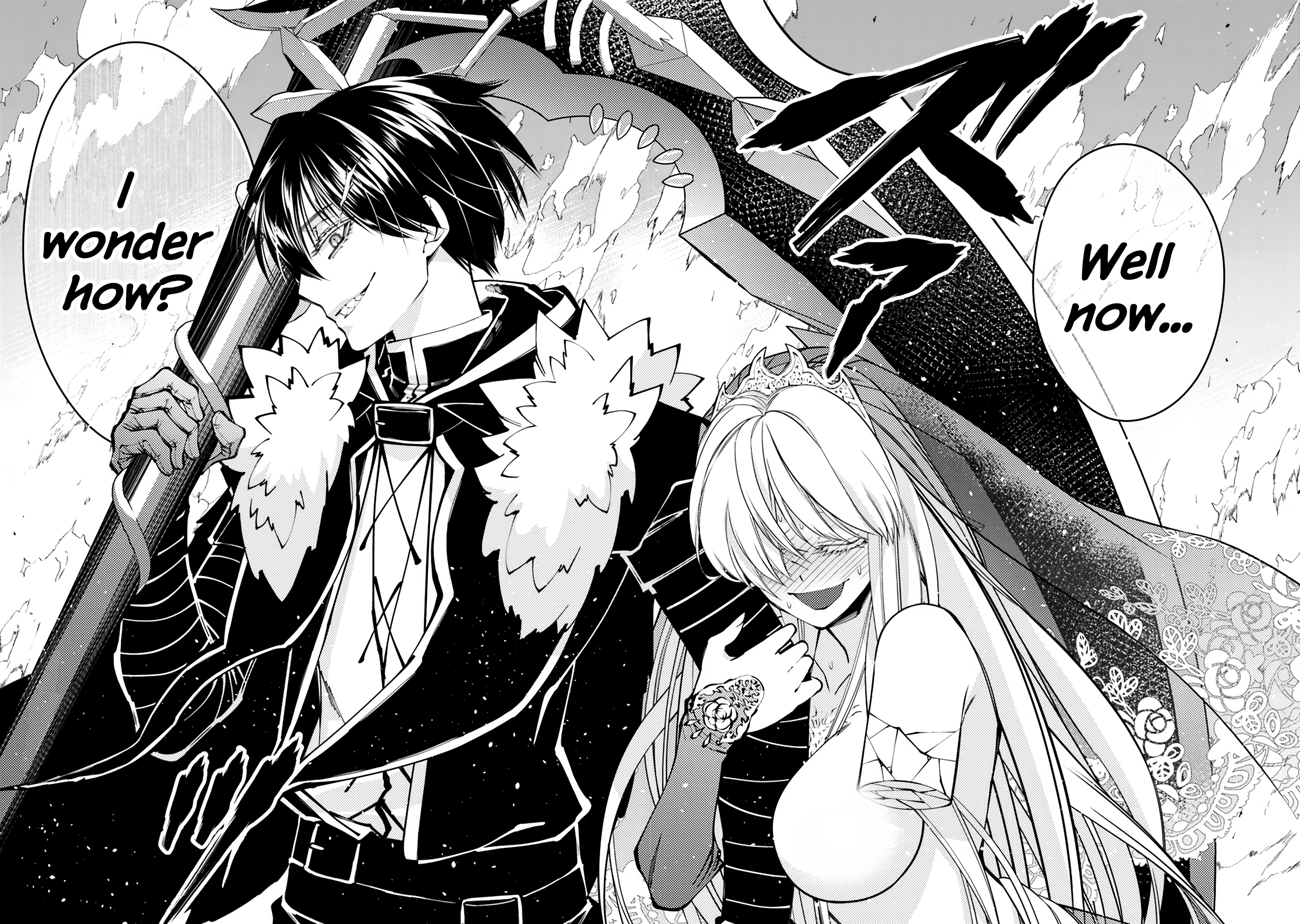 Halaman dari Fukushuu o Koinegau Saikyou Yuusha wa, Yami no Chikara de Senmetsu Musou Suru Chapter 78