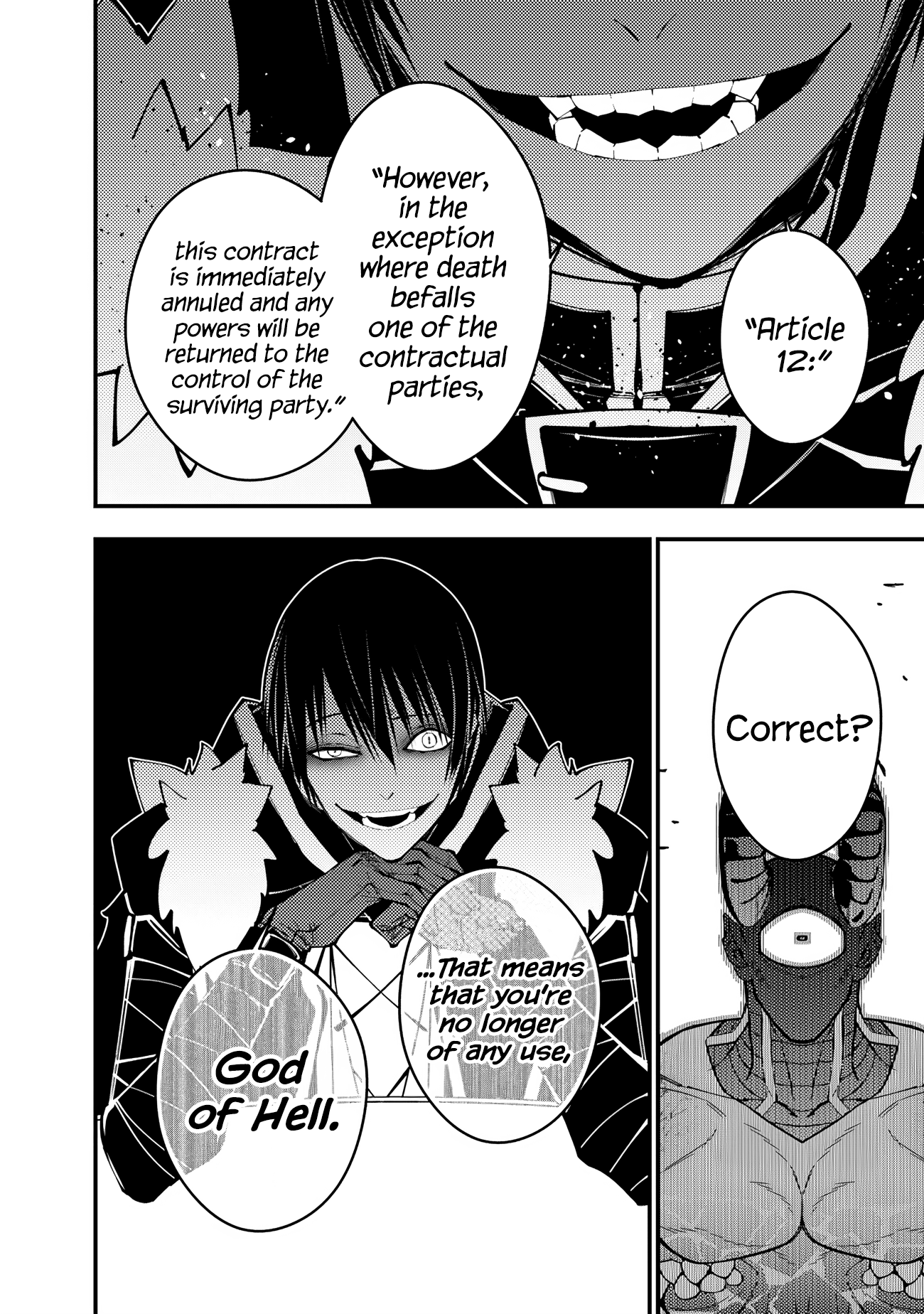 Halaman dari Fukushuu o Koinegau Saikyou Yuusha wa, Yami no Chikara de Senmetsu Musou Suru Chapter 78
