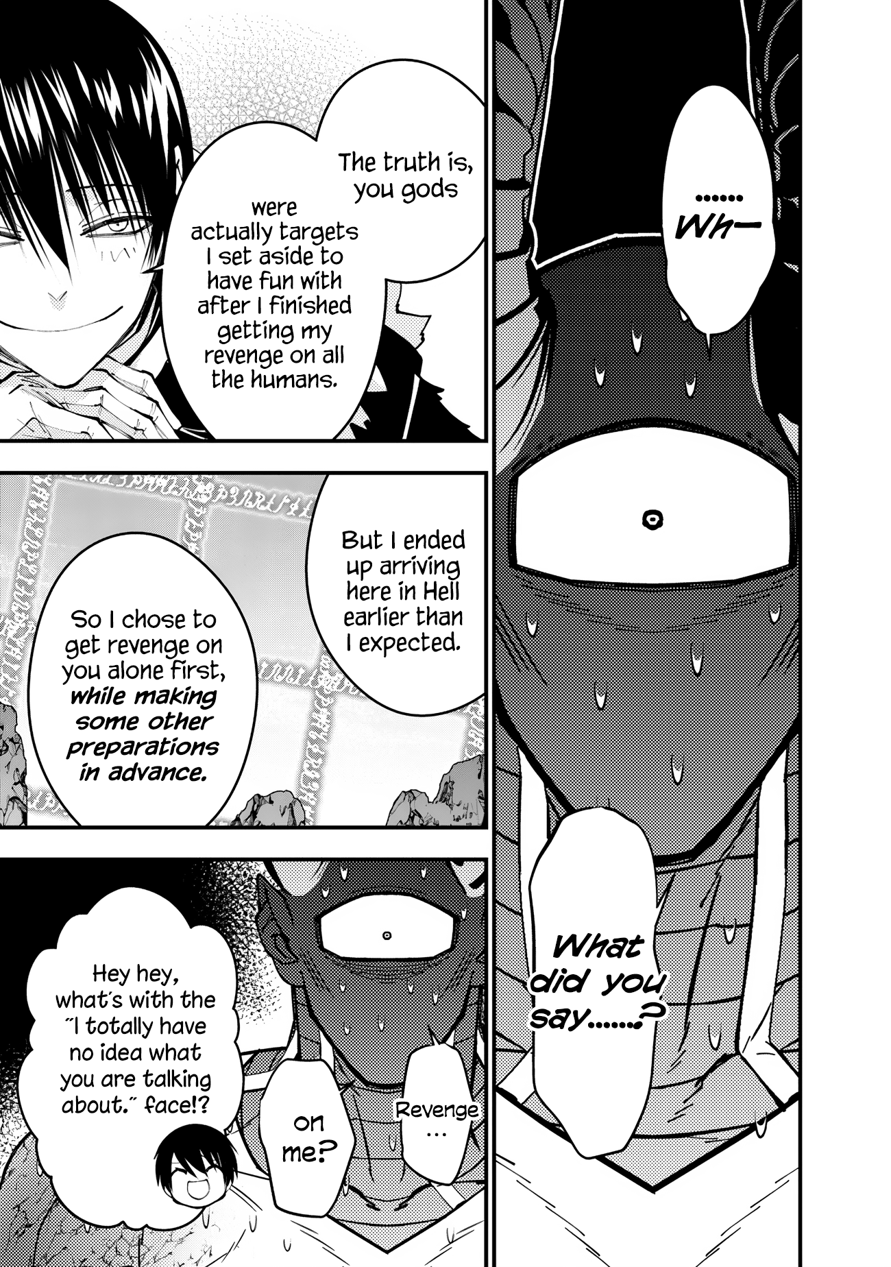 Halaman dari Fukushuu o Koinegau Saikyou Yuusha wa, Yami no Chikara de Senmetsu Musou Suru Chapter 78