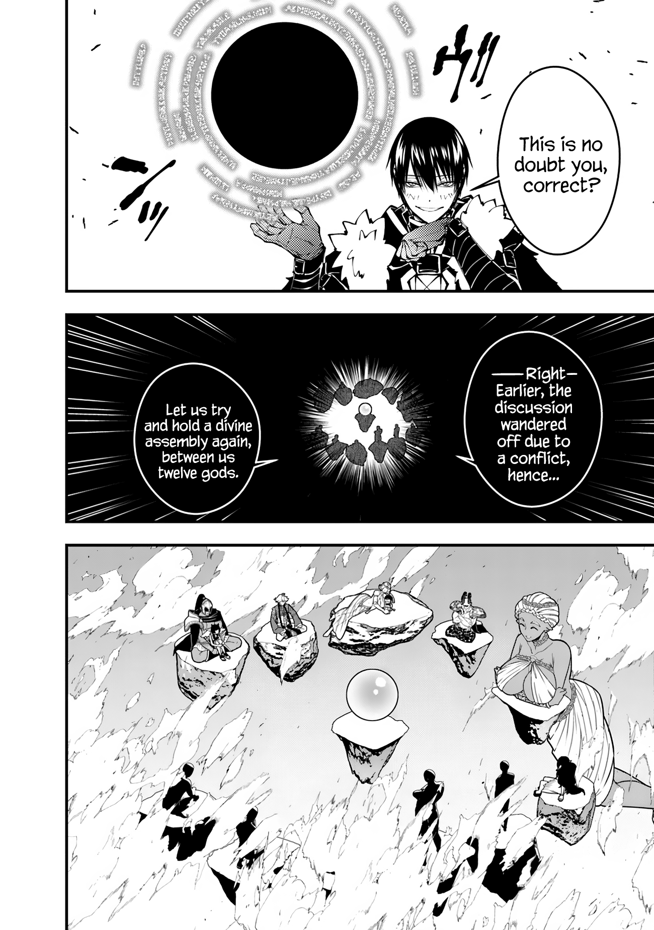 Halaman dari Fukushuu o Koinegau Saikyou Yuusha wa, Yami no Chikara de Senmetsu Musou Suru Chapter 78