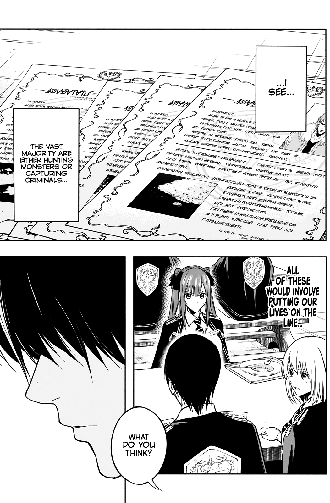 Halaman dari Ouritsu Mahou Gakuen no Saikasei ~Hinkongai Agari no Saikyou Mahoushi, Kizoku Darake no Gakuen de Musou Suru~ Chapter 13