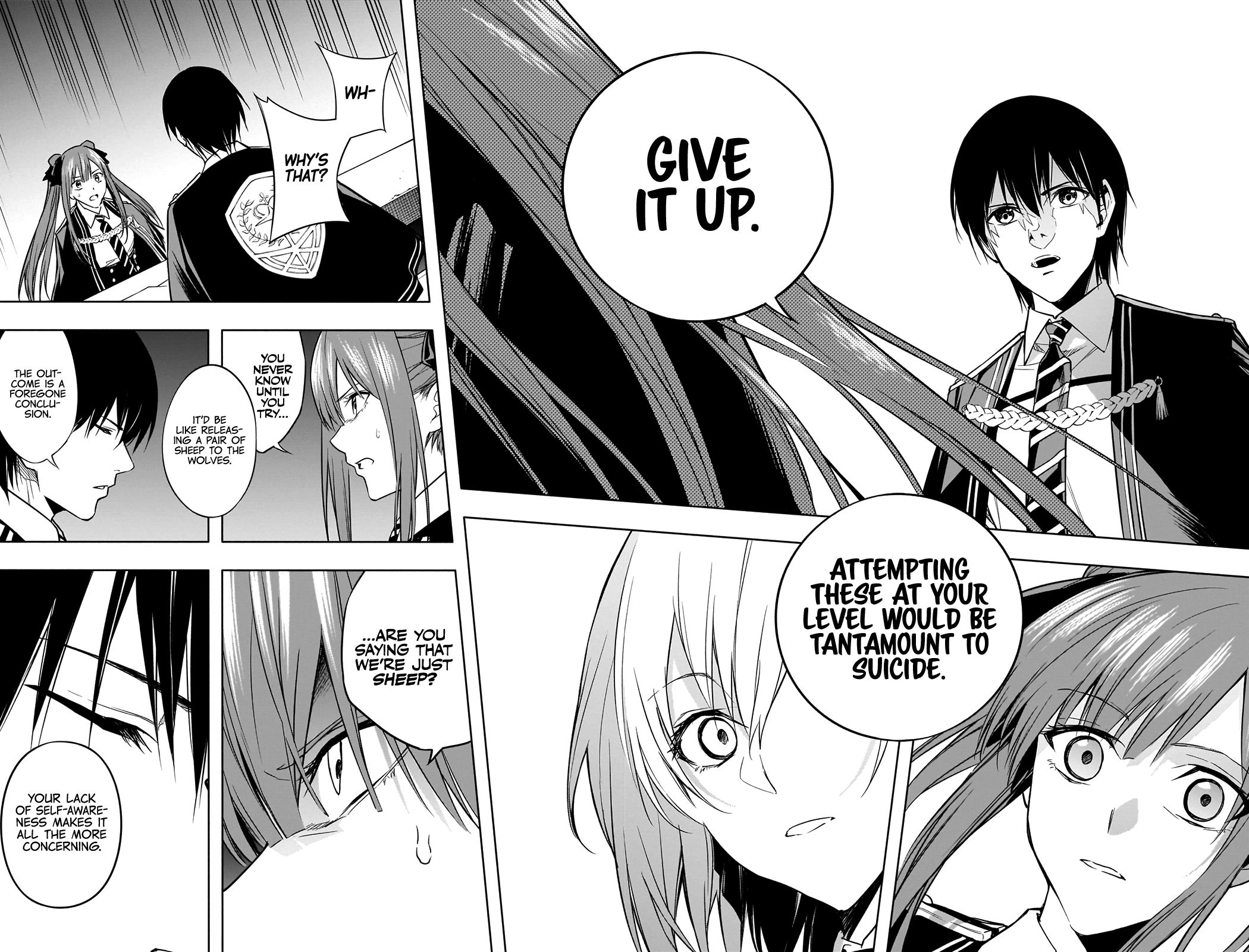 Halaman dari Ouritsu Mahou Gakuen no Saikasei ~Hinkongai Agari no Saikyou Mahoushi, Kizoku Darake no Gakuen de Musou Suru~ Chapter 13