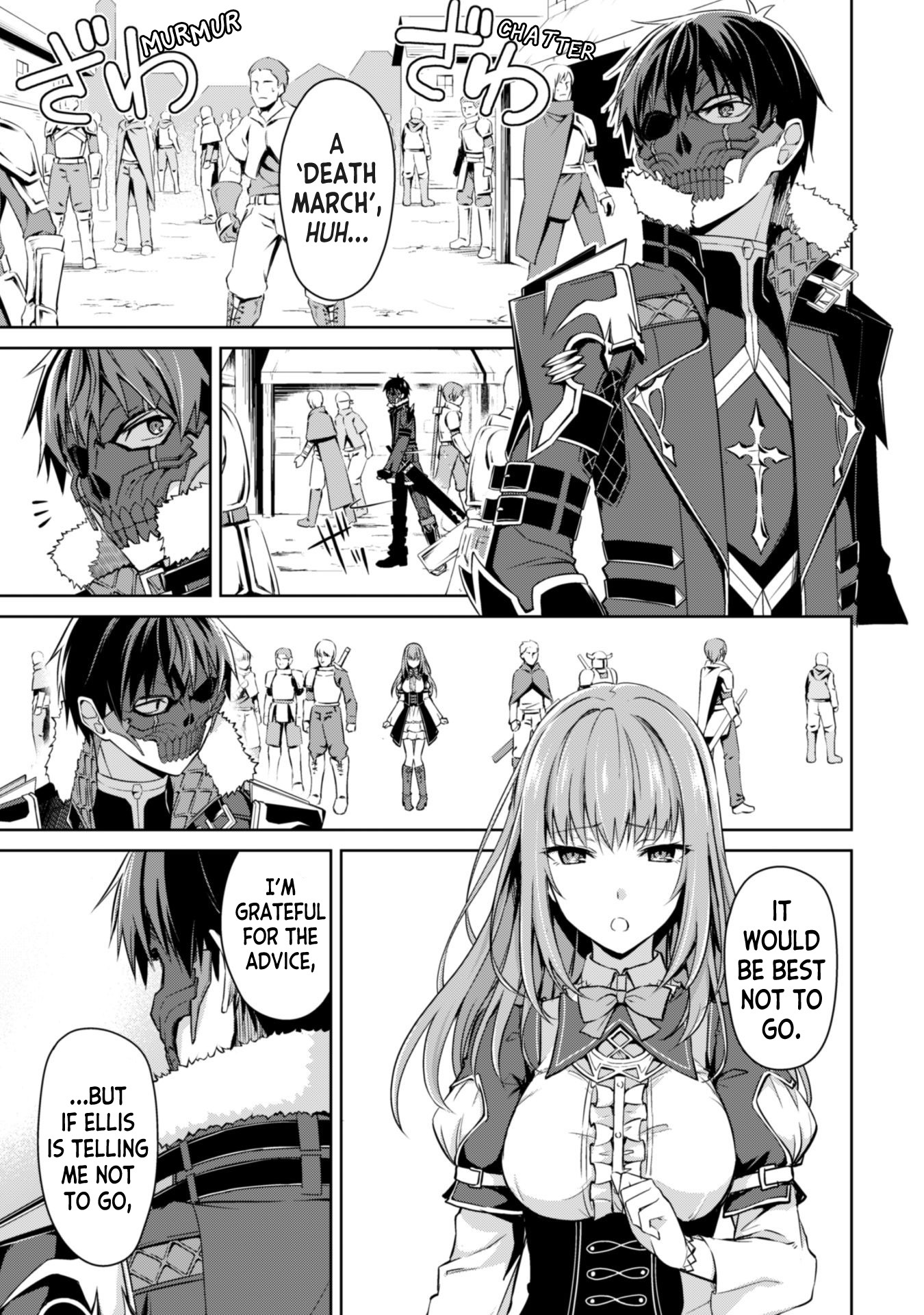 Halaman dari Boushoku no Berserk ~Ore dake Level to Iu Gainen wo Toppa suru~ Chapter 27