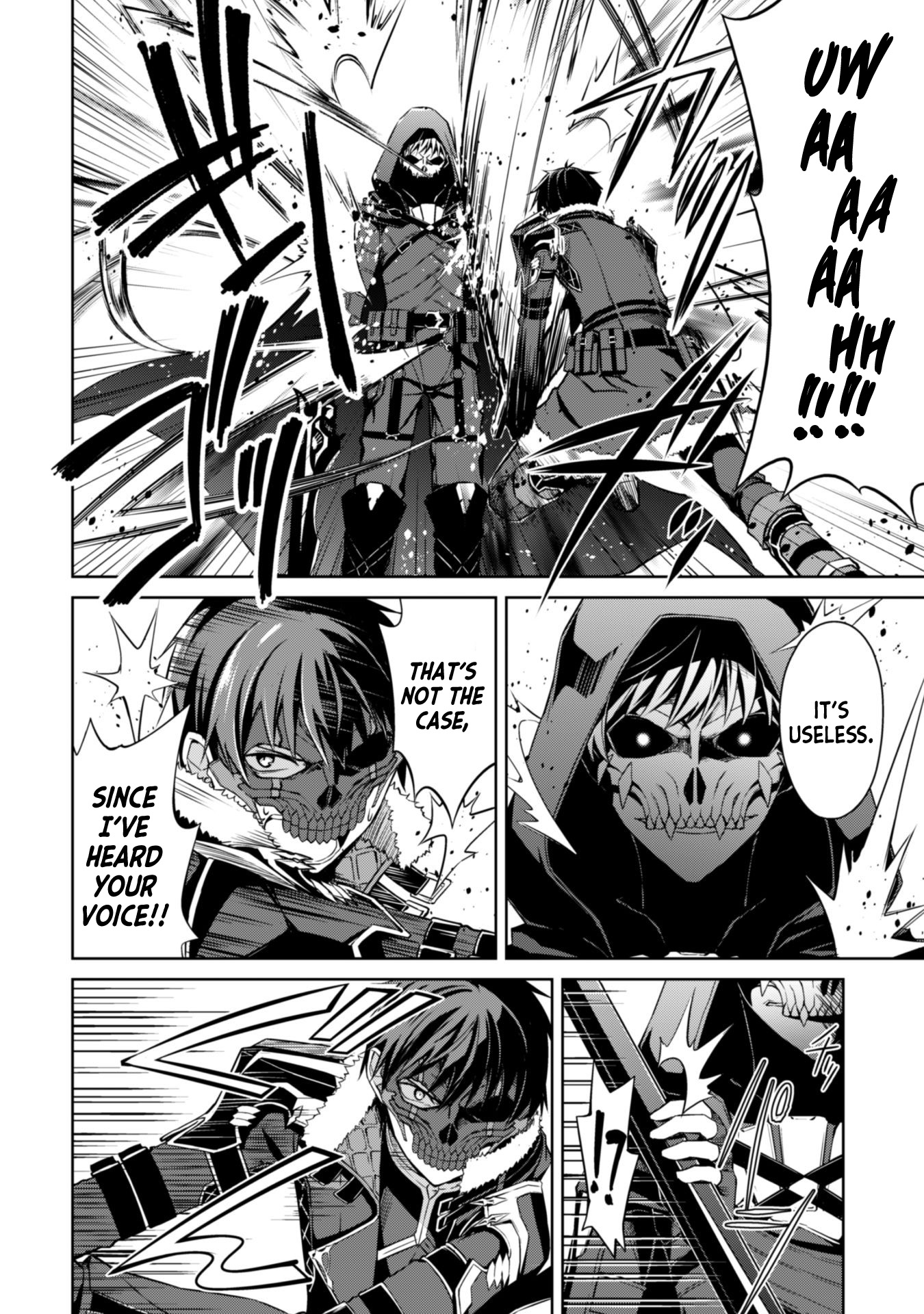 Halaman dari Boushoku no Berserk ~Ore dake Level to Iu Gainen wo Toppa suru~ Chapter 27