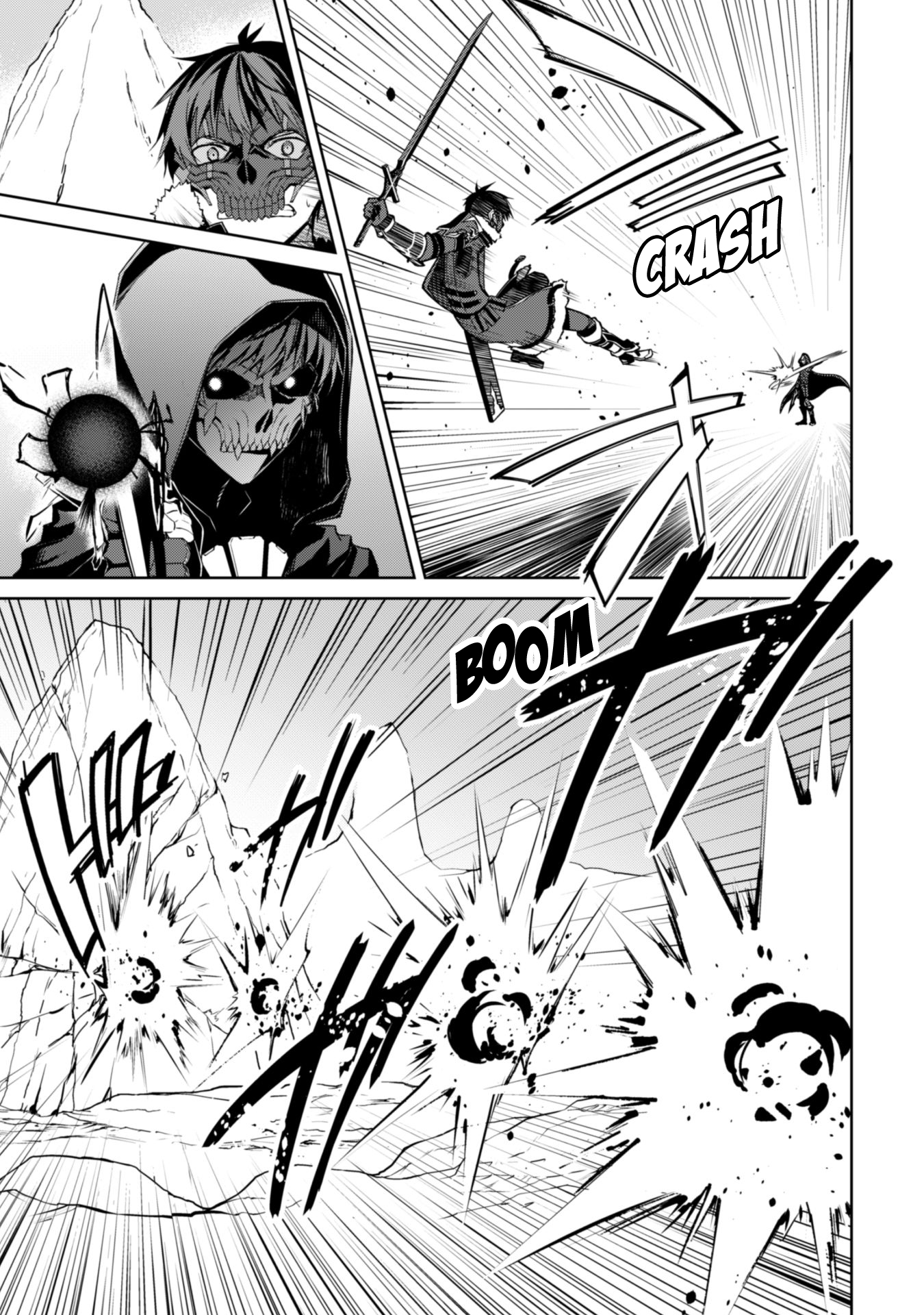 Halaman dari Boushoku no Berserk ~Ore dake Level to Iu Gainen wo Toppa suru~ Chapter 27