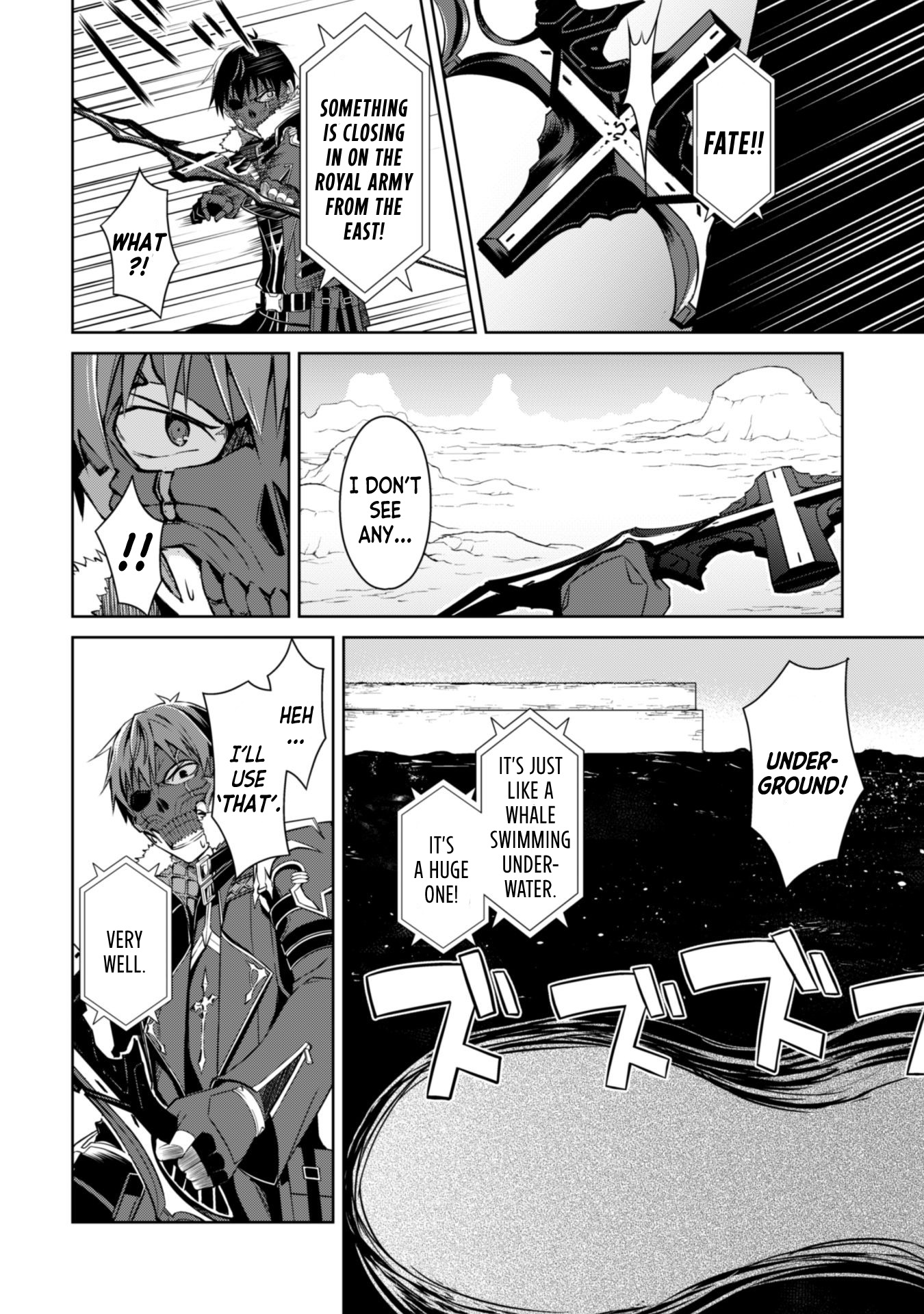 Halaman dari Boushoku no Berserk ~Ore dake Level to Iu Gainen wo Toppa suru~ Chapter 27