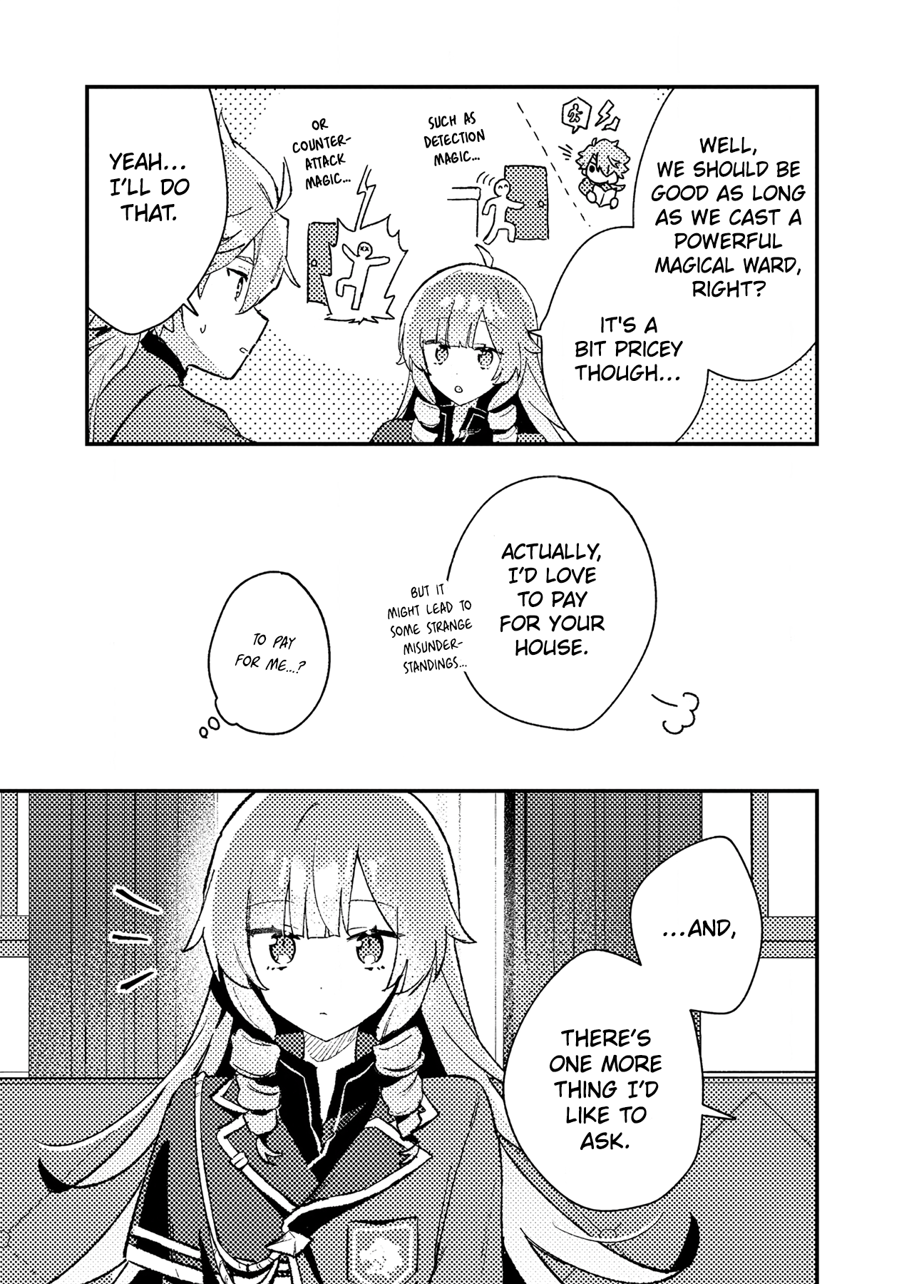 Halaman dari Isekai Shounin - Skill <Isekai Tokou> wo Kushi Shite, Yuuyuu Jiteki na Okanemochi Slow Life wo Okurimasu Chapter 12