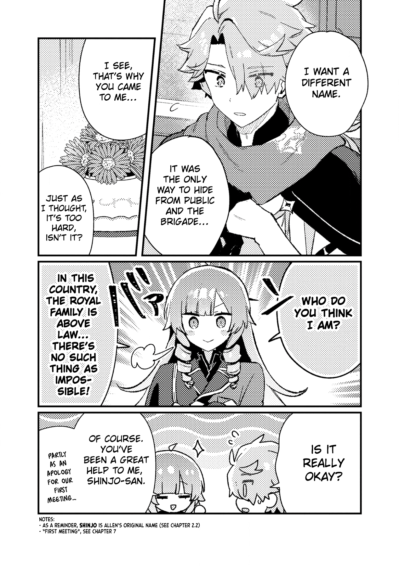 Halaman dari Isekai Shounin - Skill <Isekai Tokou> wo Kushi Shite, Yuuyuu Jiteki na Okanemochi Slow Life wo Okurimasu Chapter 12