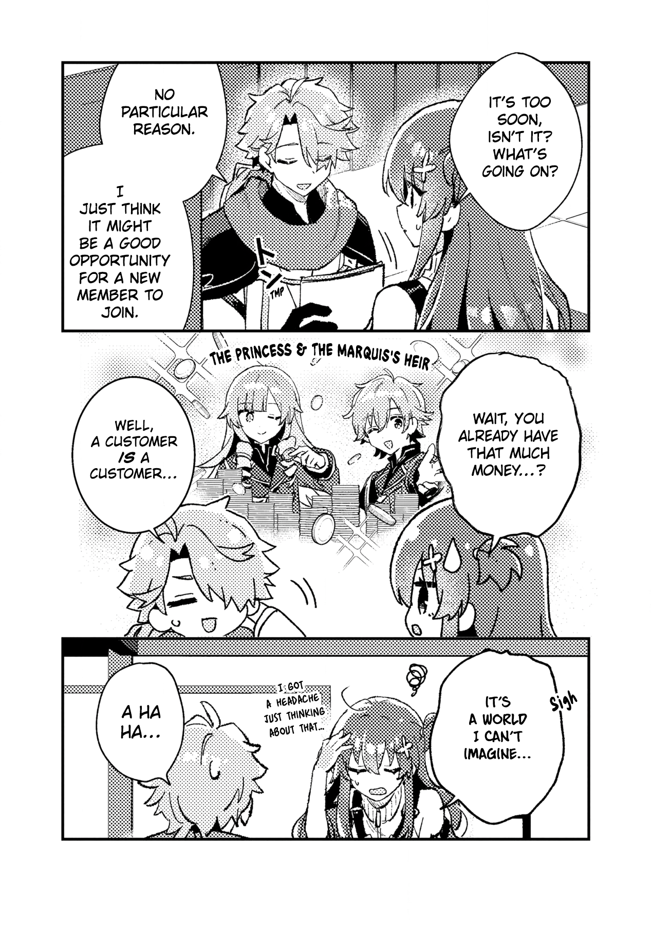 Halaman dari Isekai Shounin - Skill <Isekai Tokou> wo Kushi Shite, Yuuyuu Jiteki na Okanemochi Slow Life wo Okurimasu Chapter 12