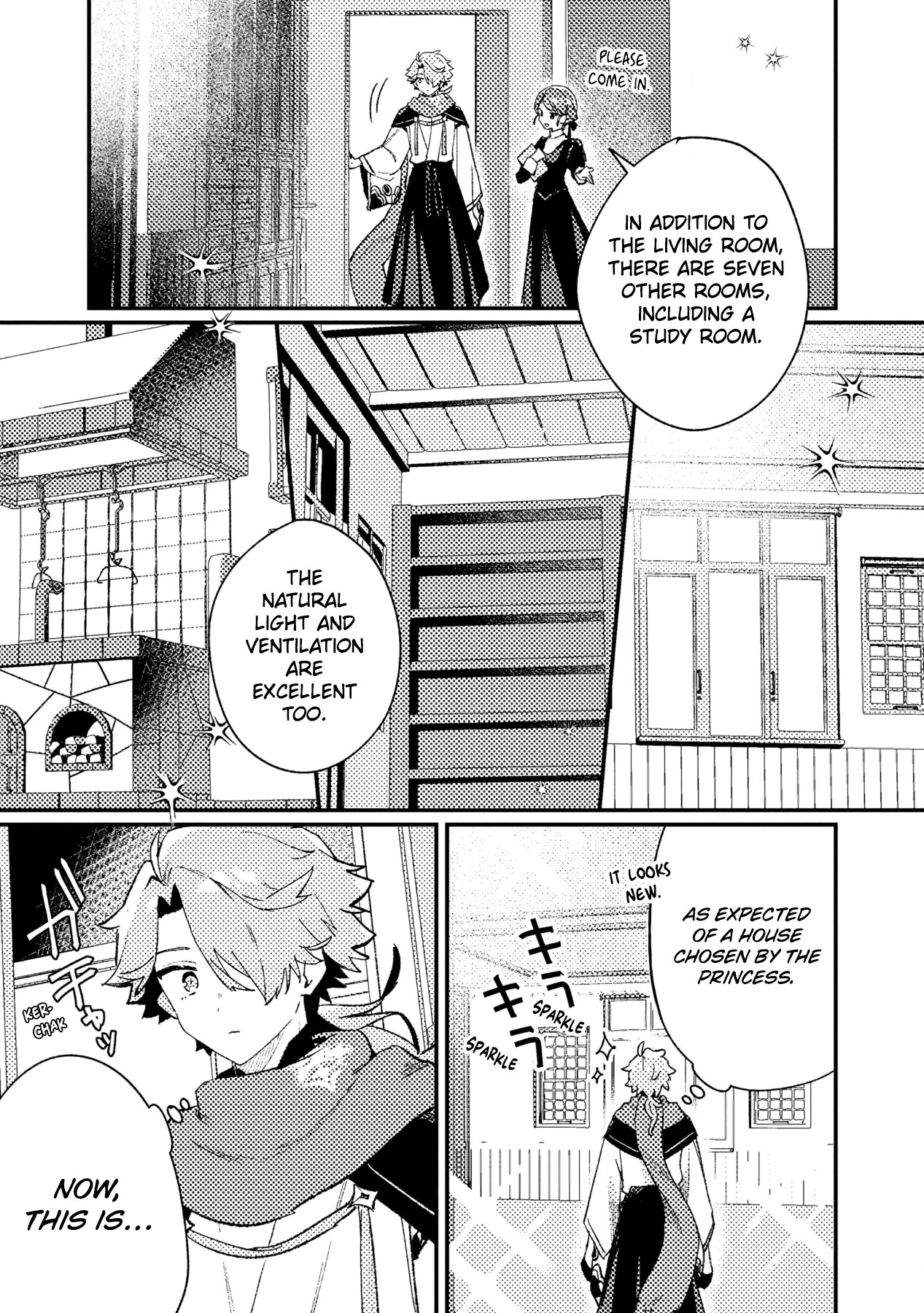 Halaman dari Isekai Shounin - Skill <Isekai Tokou> wo Kushi Shite, Yuuyuu Jiteki na Okanemochi Slow Life wo Okurimasu Chapter 12