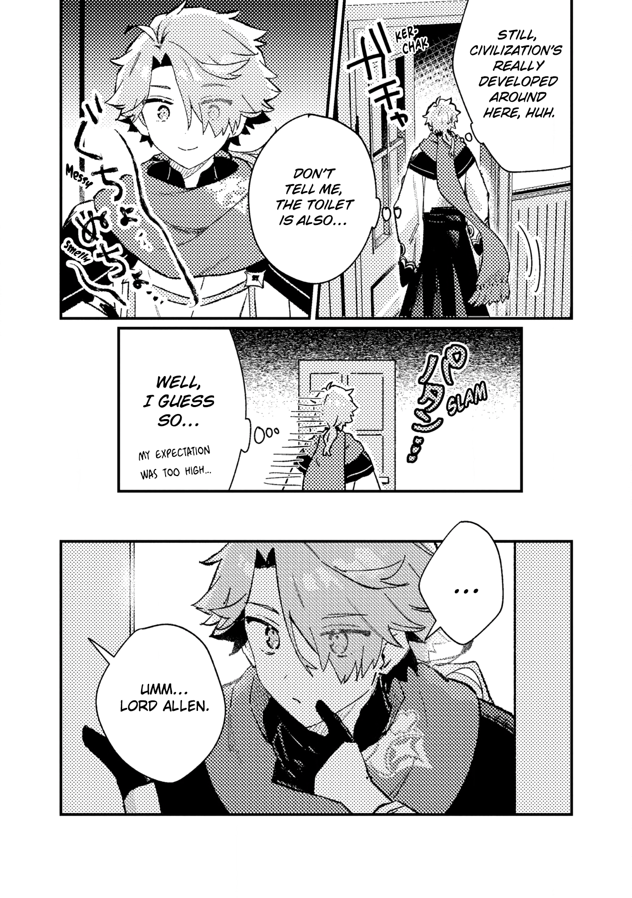 Halaman dari Isekai Shounin - Skill <Isekai Tokou> wo Kushi Shite, Yuuyuu Jiteki na Okanemochi Slow Life wo Okurimasu Chapter 12