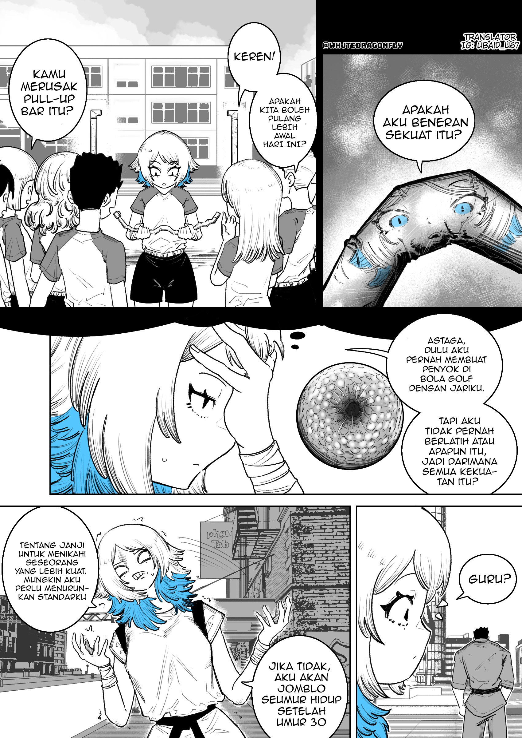 Azure Wants to Turn Me into the Ideal BF Chapter 6 - halaman 2