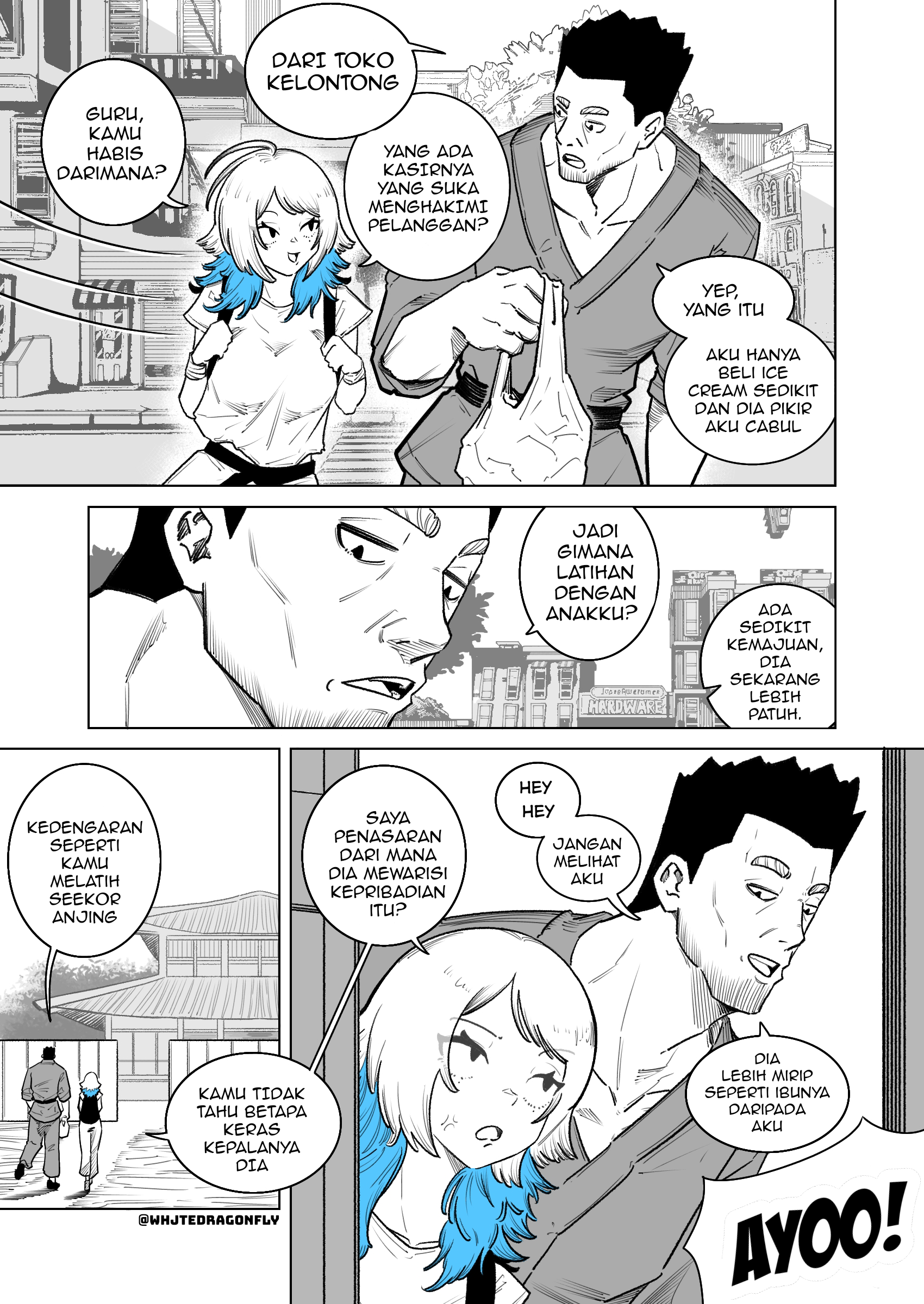 Azure Wants to Turn Me into the Ideal BF Chapter 6 - halaman 3