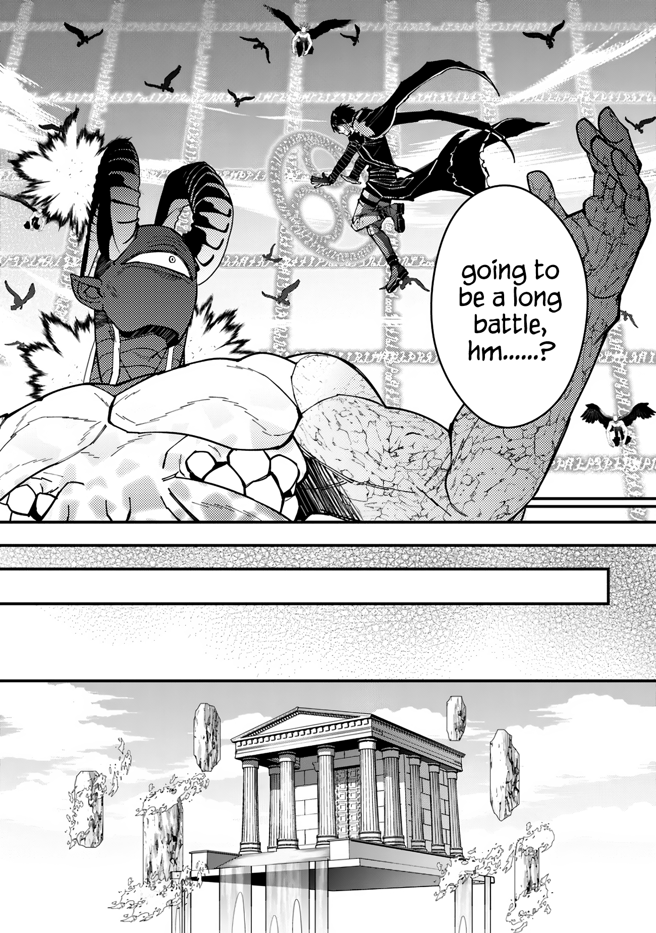 Halaman dari Fukushuu o Koinegau Saikyou Yuusha wa, Yami no Chikara de Senmetsu Musou Suru Chapter 77