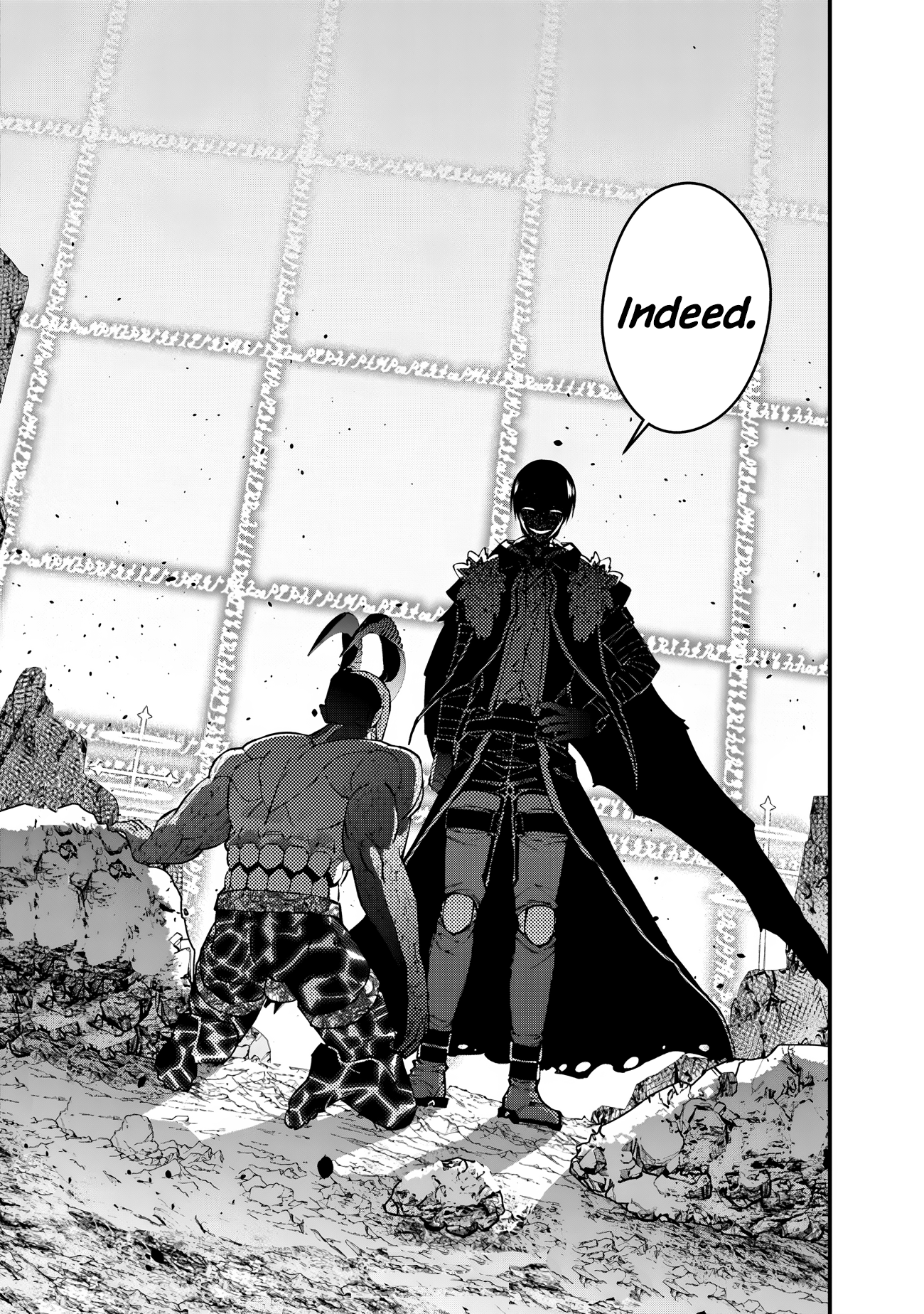 Halaman dari Fukushuu o Koinegau Saikyou Yuusha wa, Yami no Chikara de Senmetsu Musou Suru Chapter 77
