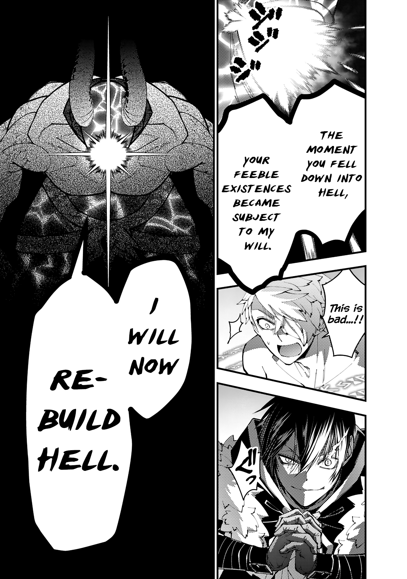 Halaman dari Fukushuu o Koinegau Saikyou Yuusha wa, Yami no Chikara de Senmetsu Musou Suru Chapter 77