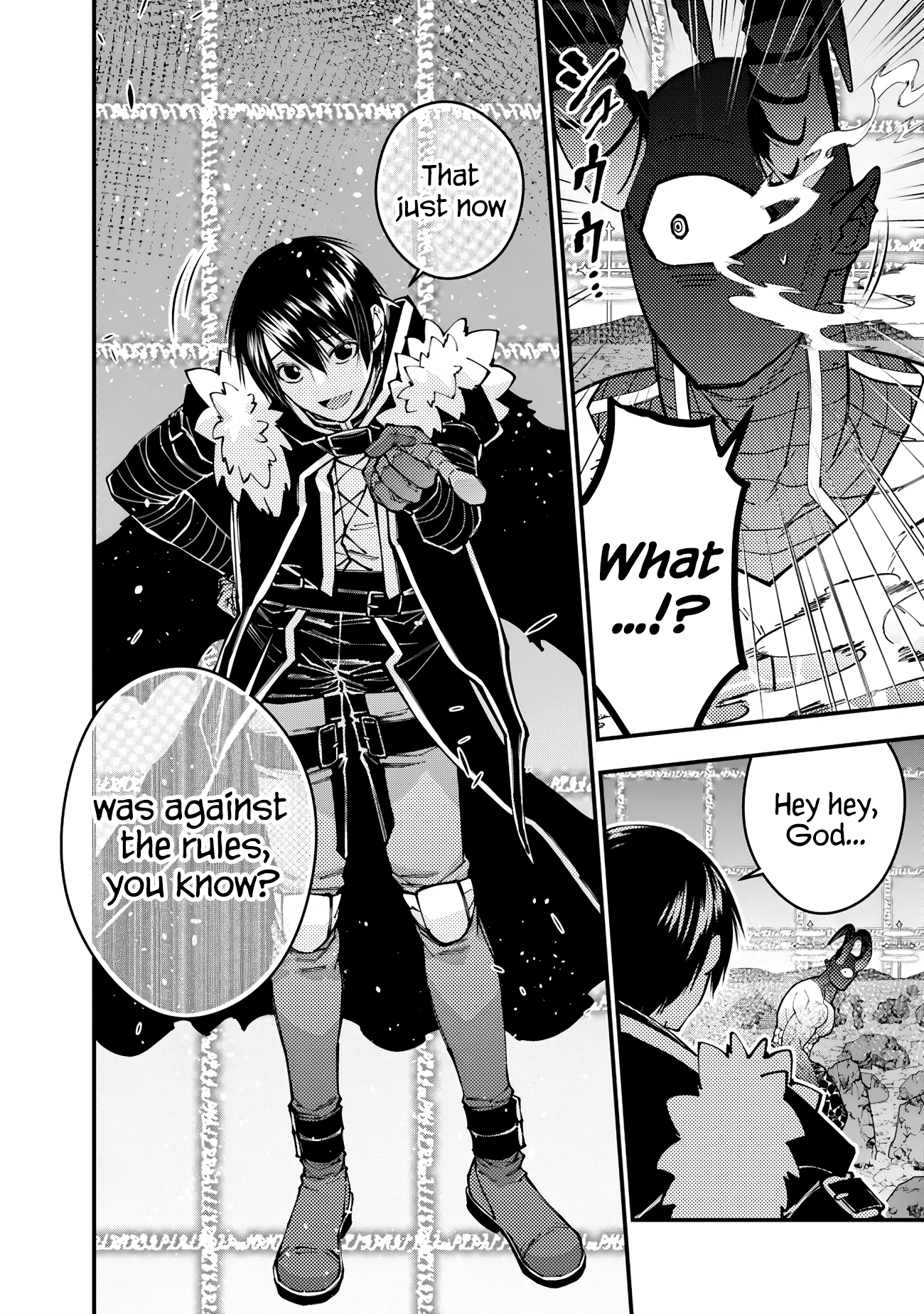 Halaman dari Fukushuu o Koinegau Saikyou Yuusha wa, Yami no Chikara de Senmetsu Musou Suru Chapter 77