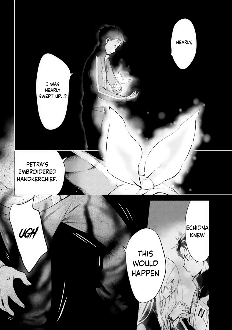 Halaman dari Re:Zero kara Hajimeru Isekai Seikatsu: Dai 4-shou—Seiiki to Gouyoku no Majo Chapter 24.2