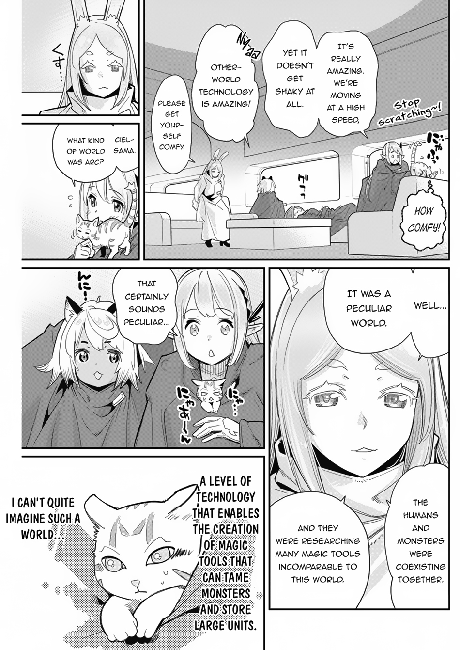 Halaman dari S-Rank Monster no "Behemoth" Dakedo, Neko to Machigawarete Elf Musume no Pet to Shite Kurashitemasu Chapter 62