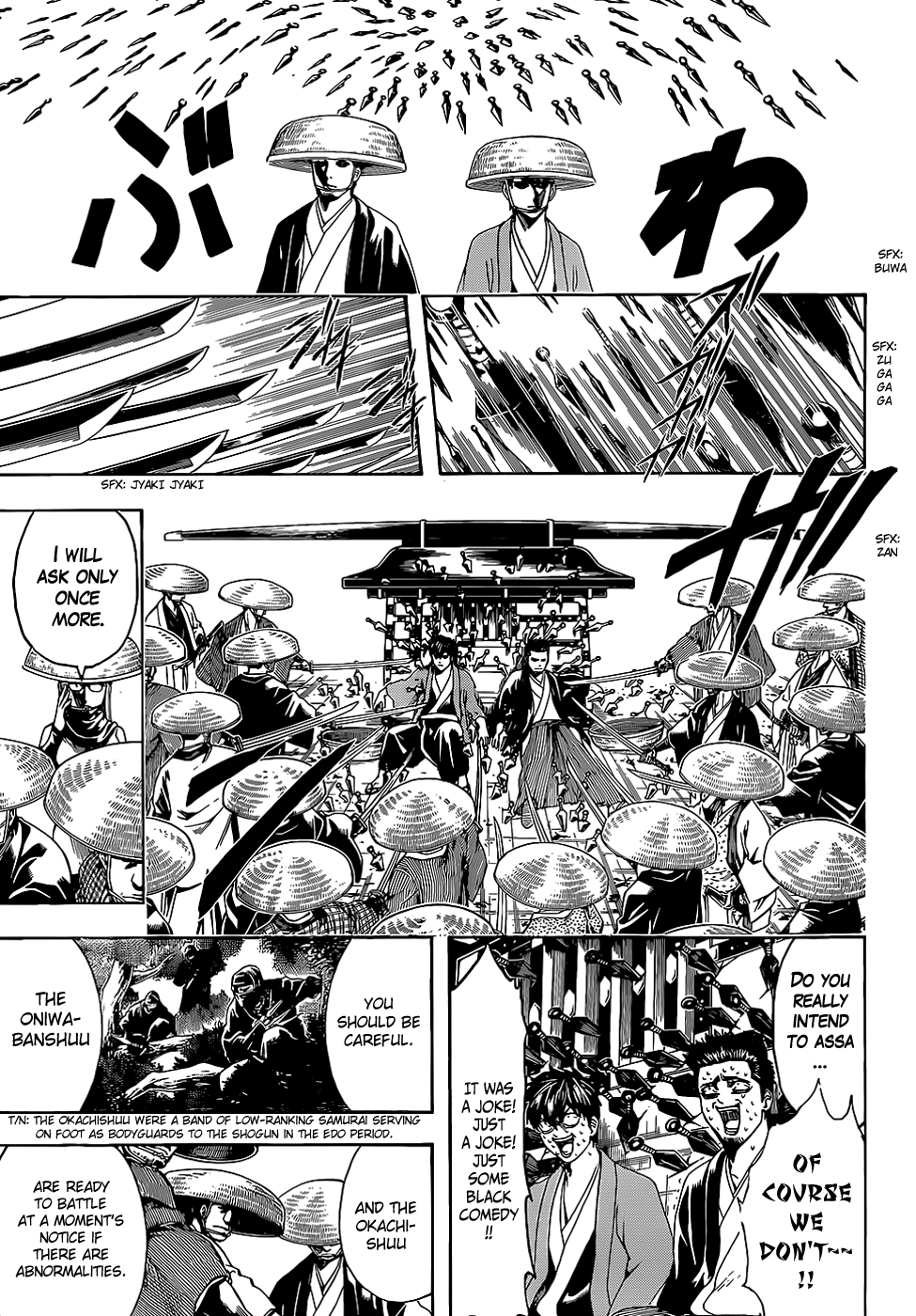 Halaman dari Gintama Chapter 503