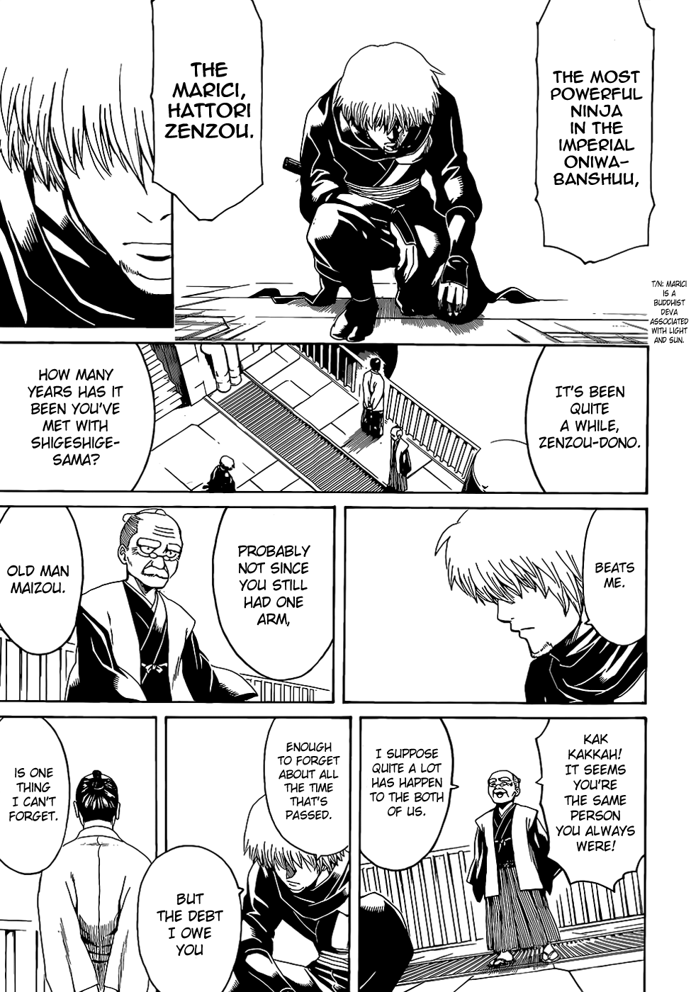 Halaman dari Gintama Chapter 503