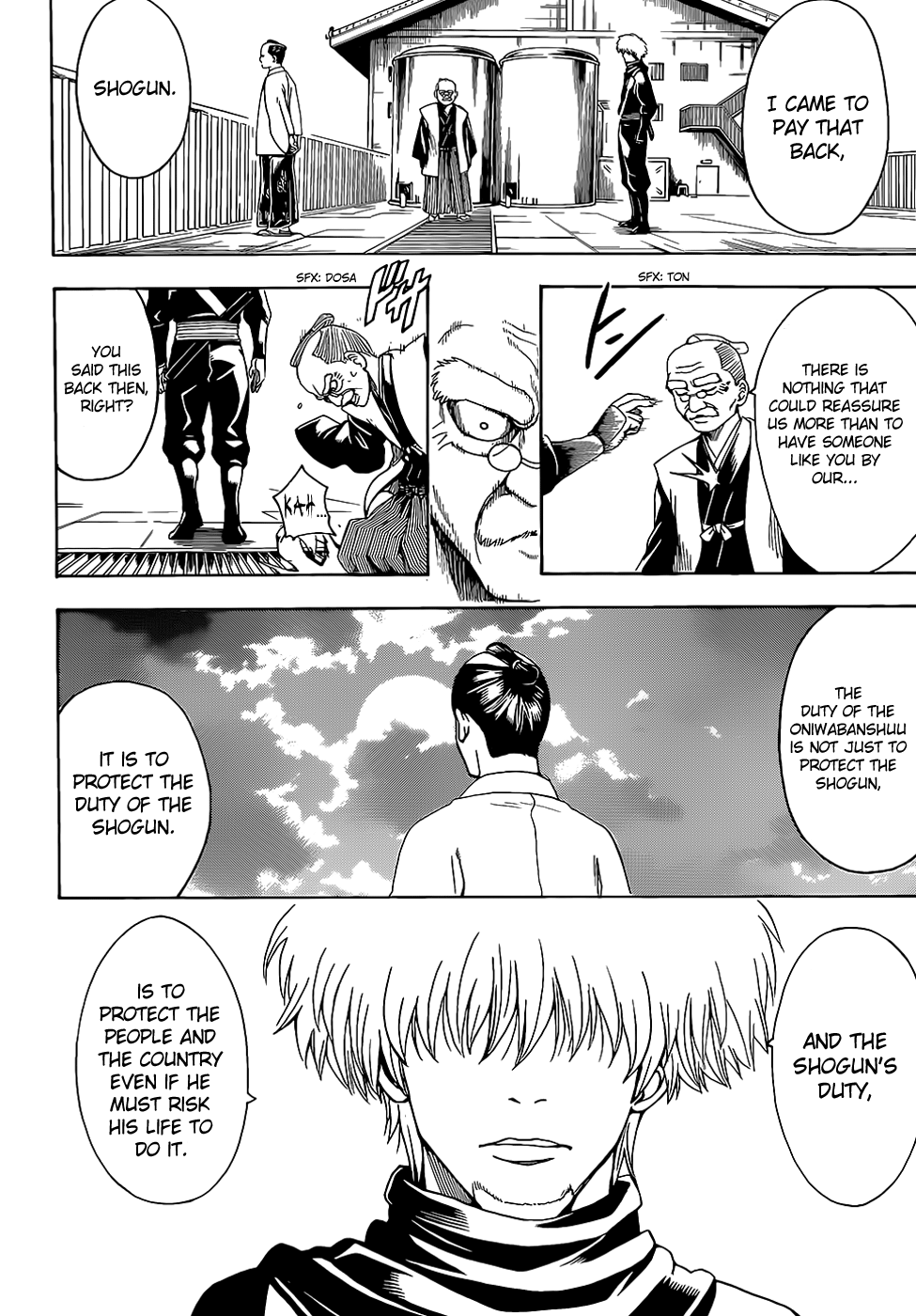 Halaman dari Gintama Chapter 503