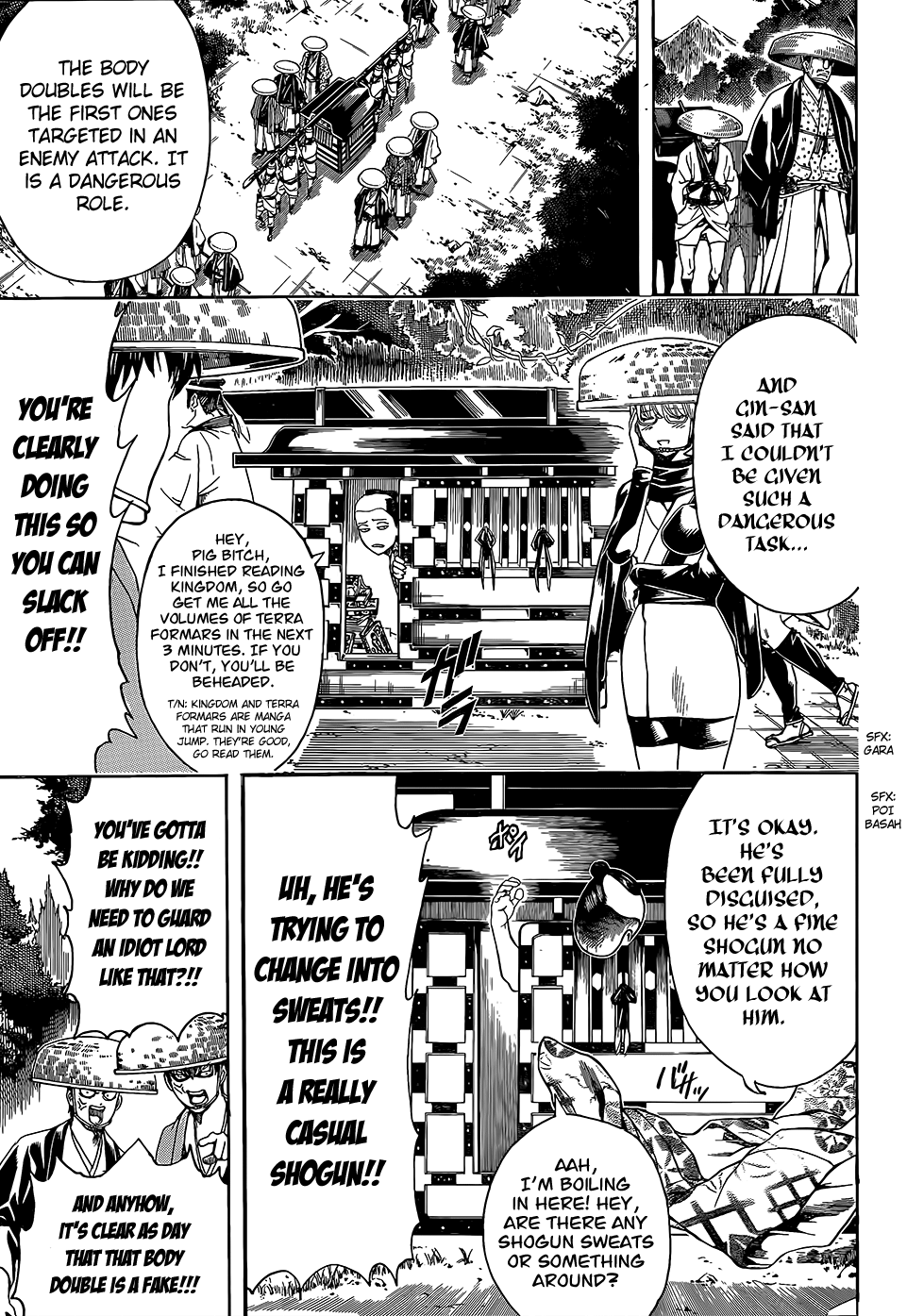 Halaman dari Gintama Chapter 503
