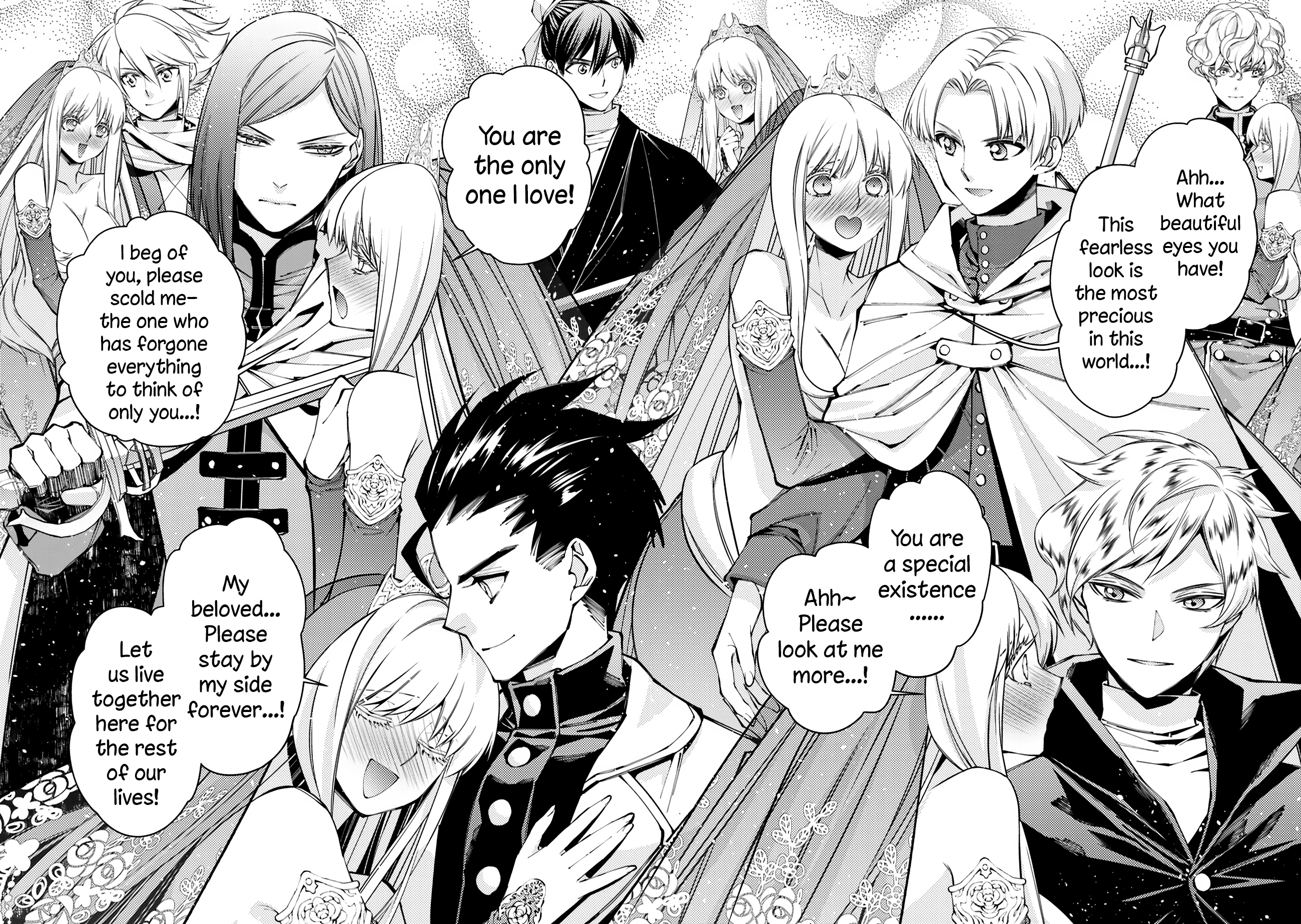 Halaman dari Fukushuu o Koinegau Saikyou Yuusha wa, Yami no Chikara de Senmetsu Musou Suru Chapter 82