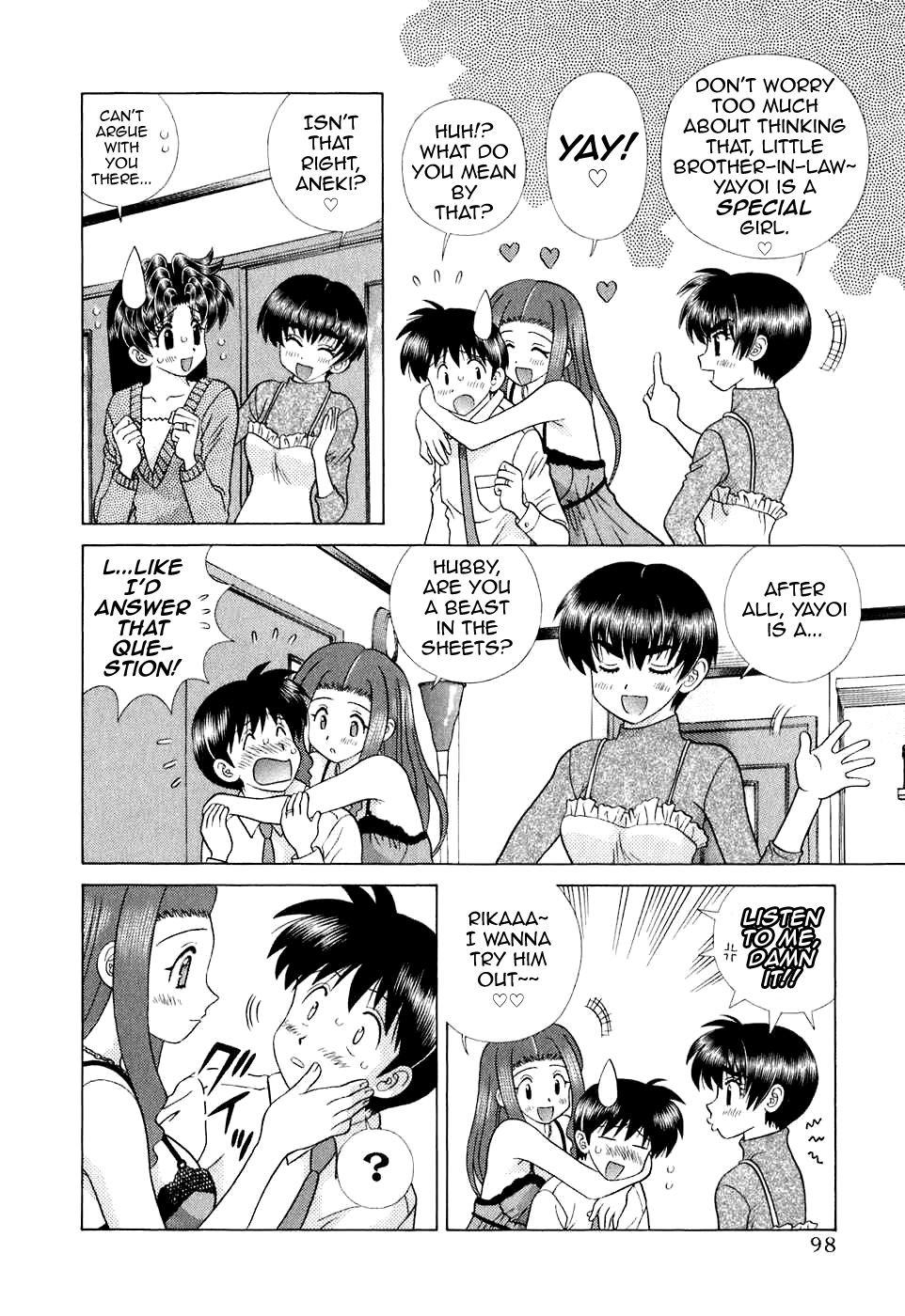 Halaman dari Futari Ecchi Chapter 371