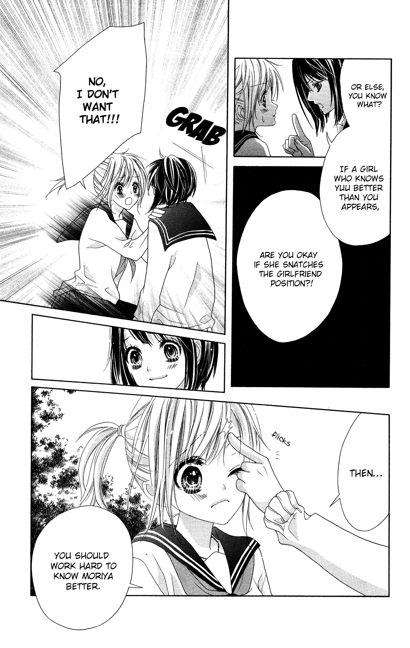 Halaman dari 17-sai, Kiss to Dilemma Chapter 15