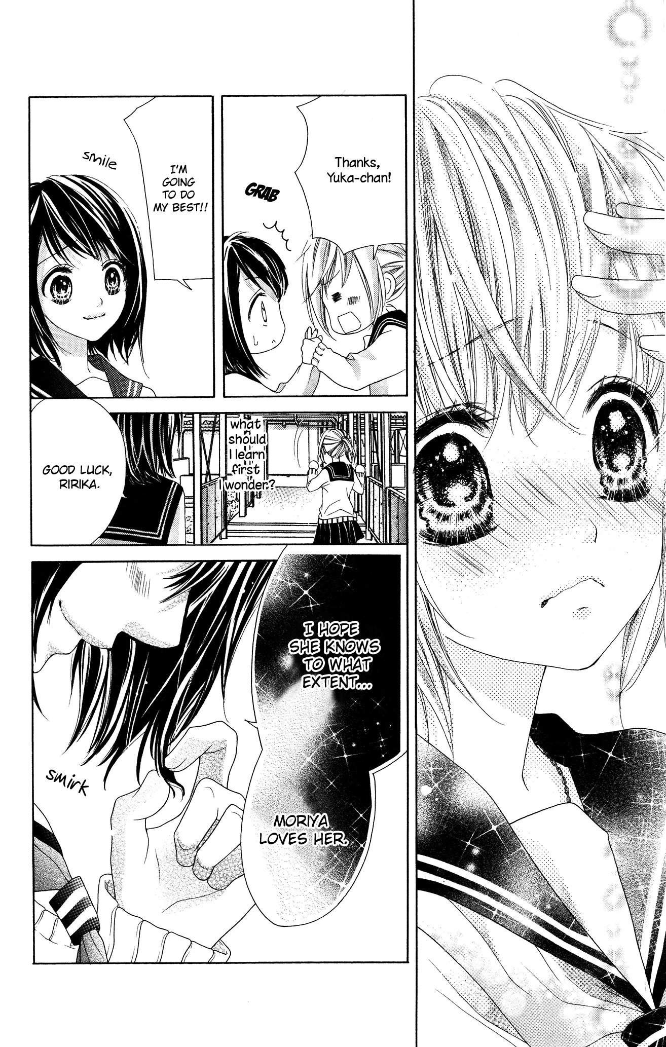 Halaman dari 17-sai, Kiss to Dilemma Chapter 15