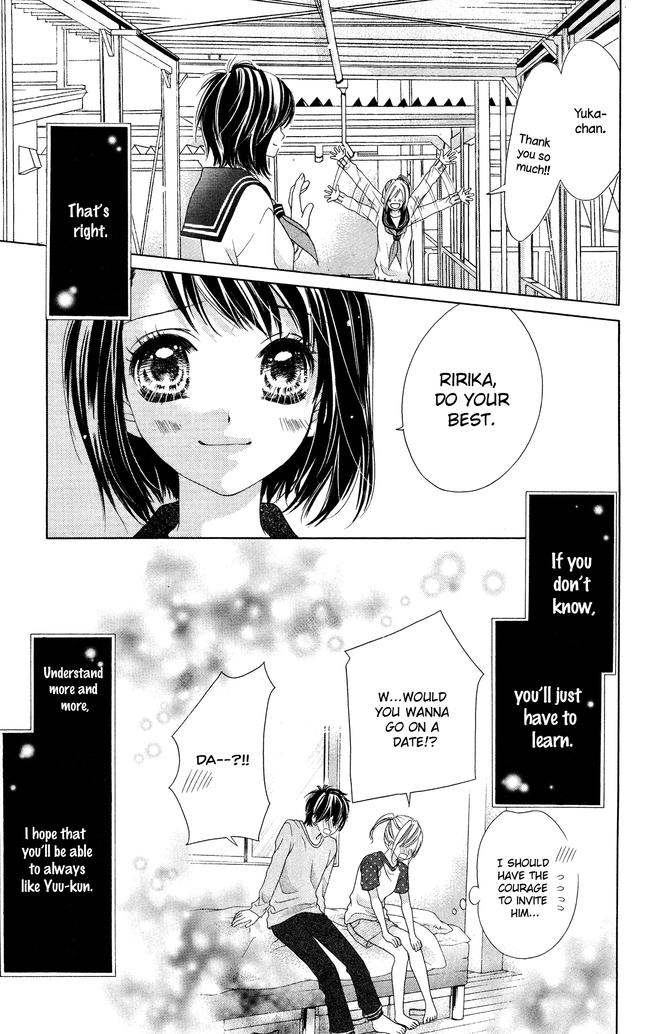 Halaman dari 17-sai, Kiss to Dilemma Chapter 15