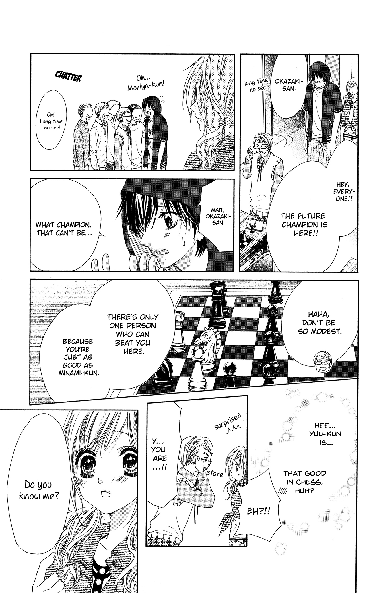 Halaman dari 17-sai, Kiss to Dilemma Chapter 15