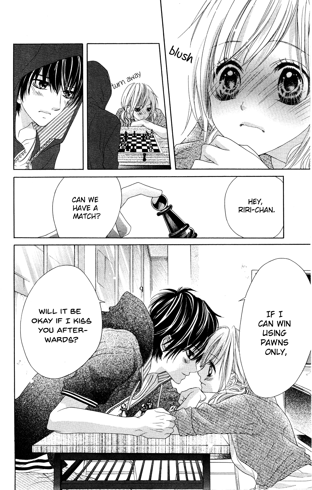 Halaman dari 17-sai, Kiss to Dilemma Chapter 15