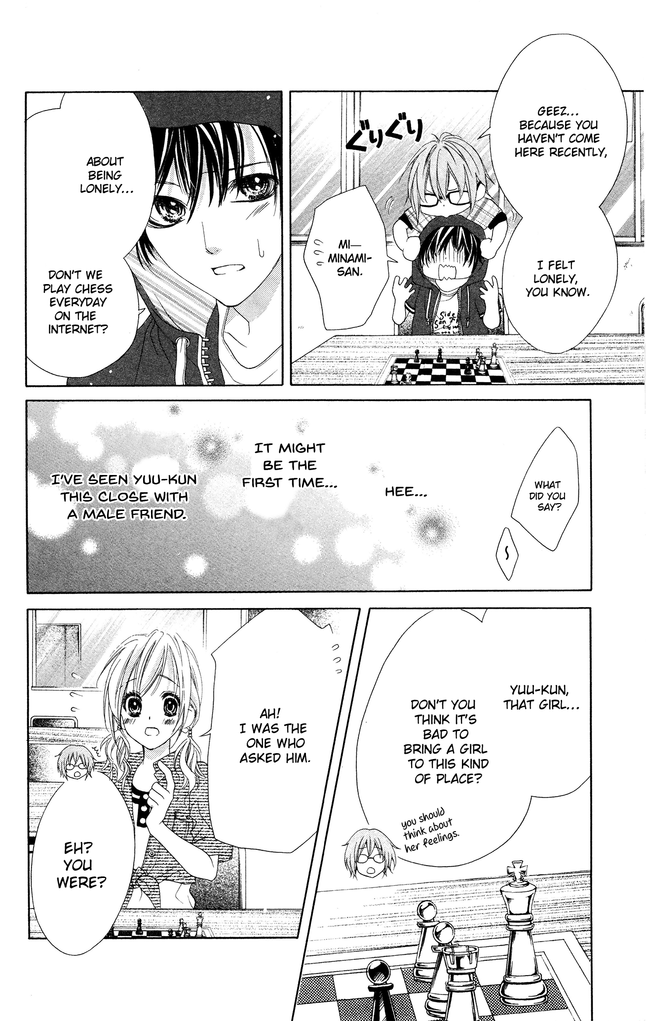 Halaman dari 17-sai, Kiss to Dilemma Chapter 15