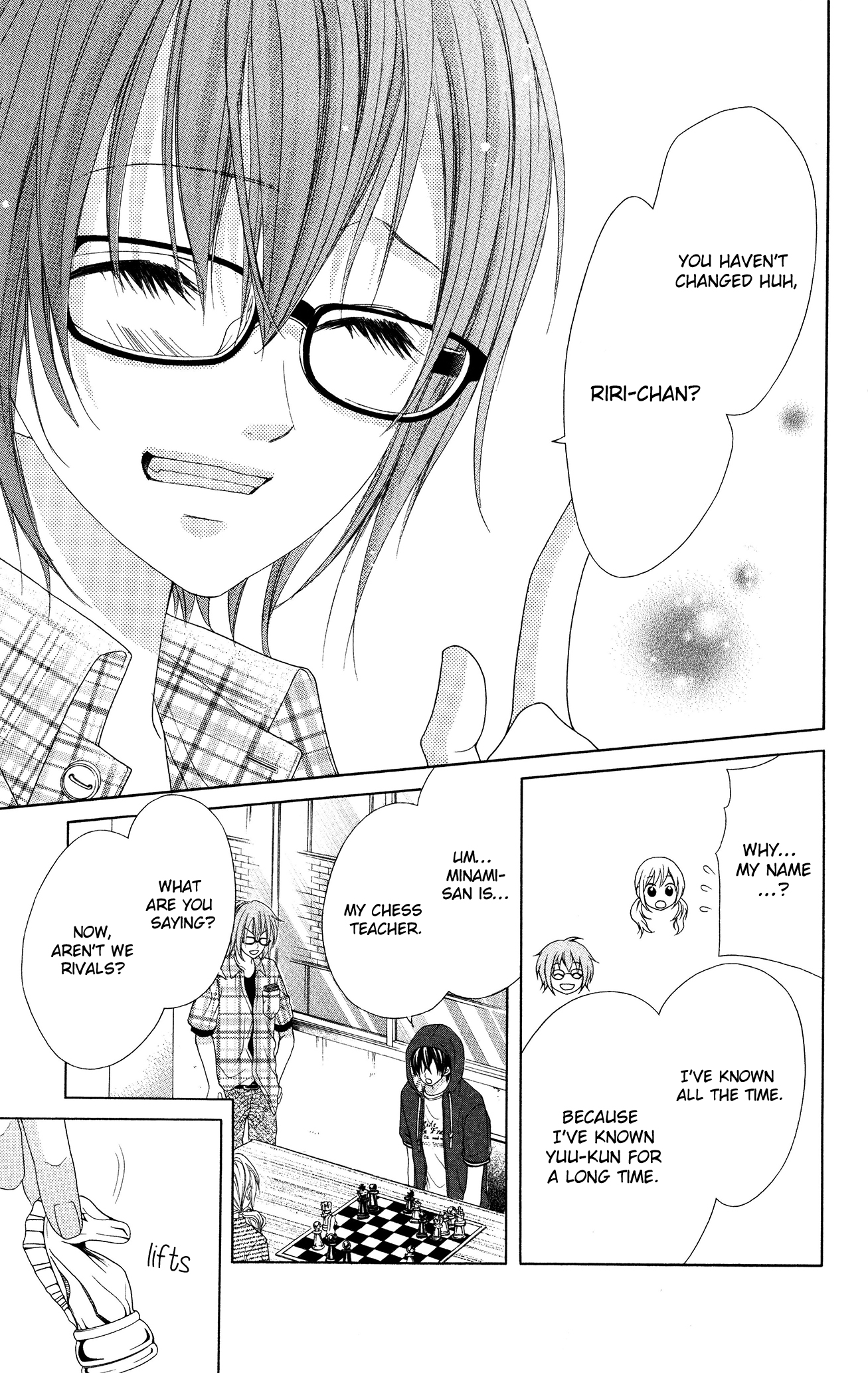 Halaman dari 17-sai, Kiss to Dilemma Chapter 15