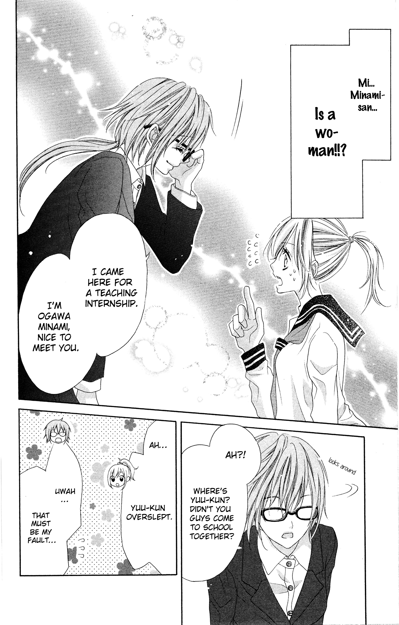 Halaman dari 17-sai, Kiss to Dilemma Chapter 15