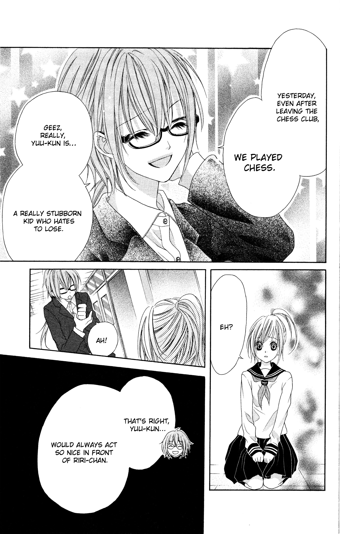 Halaman dari 17-sai, Kiss to Dilemma Chapter 15