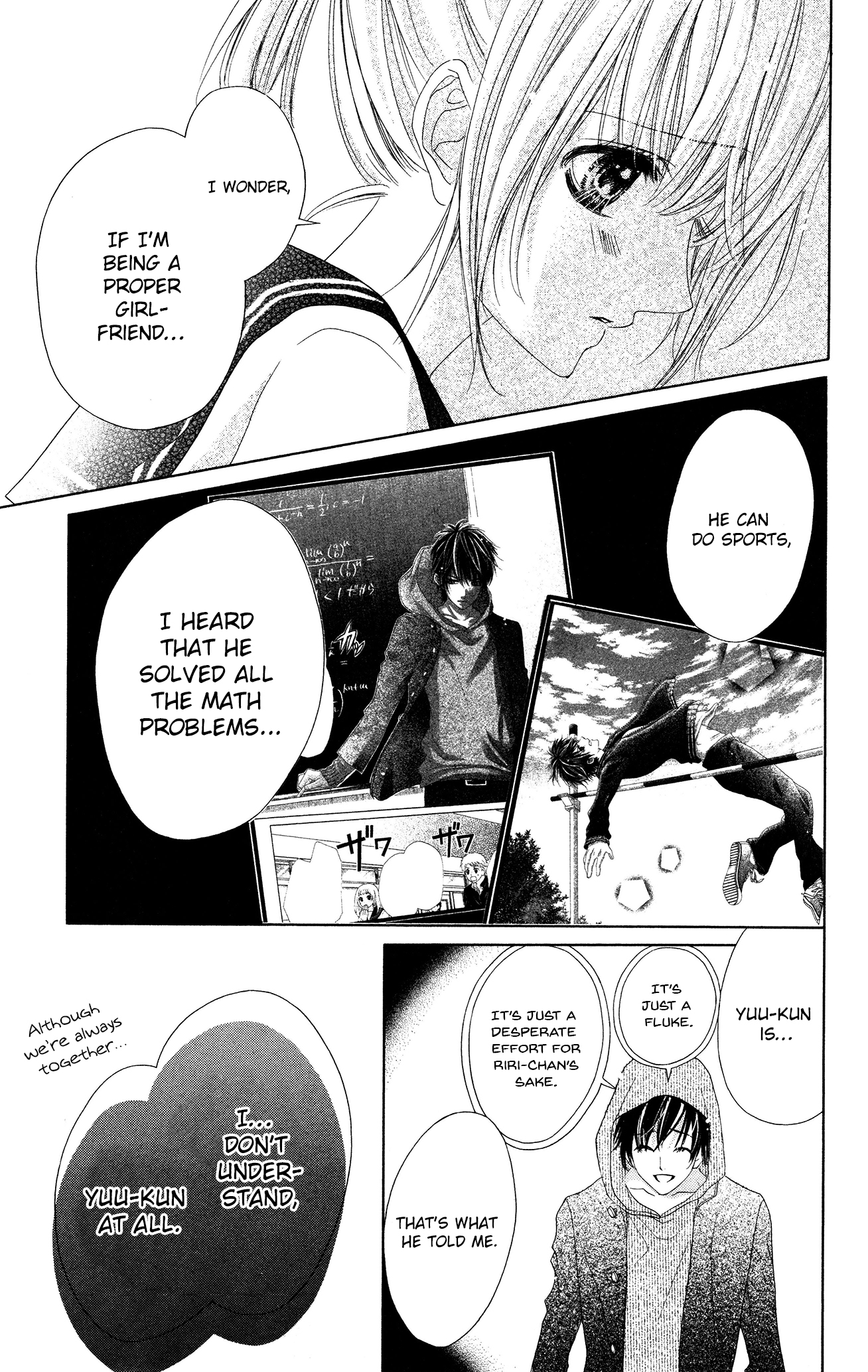Halaman dari 17-sai, Kiss to Dilemma Chapter 15
