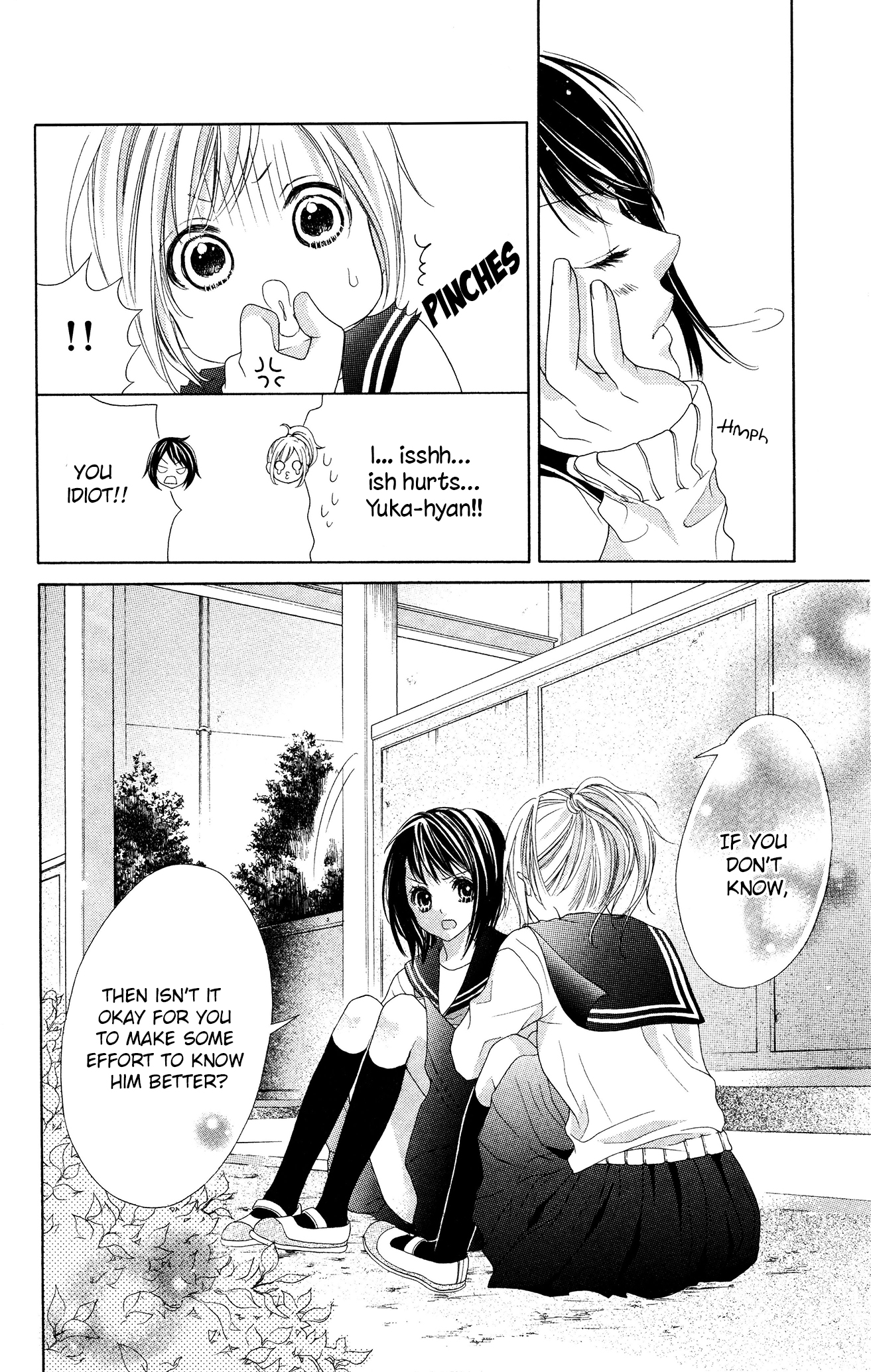 Halaman dari 17-sai, Kiss to Dilemma Chapter 15
