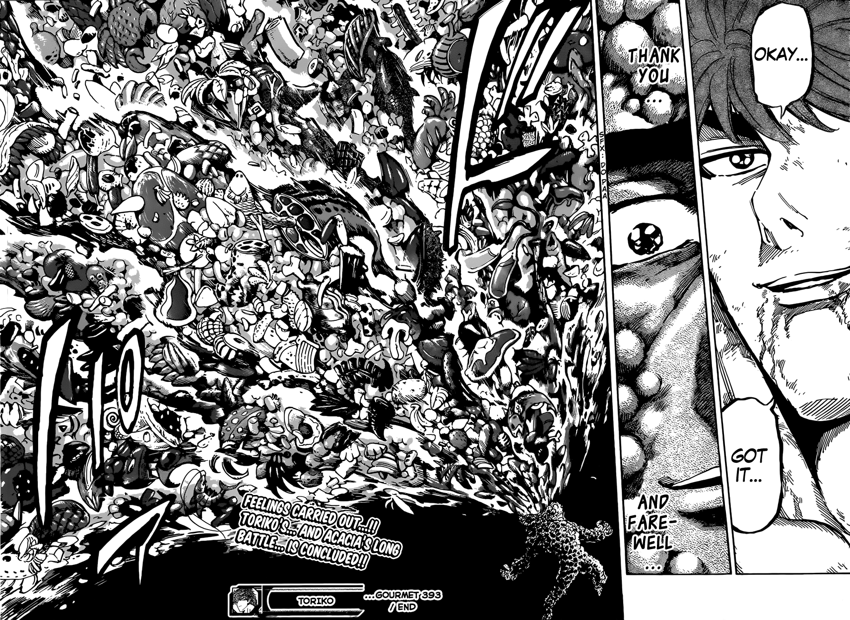 Halaman dari TORIKO Chapter 393