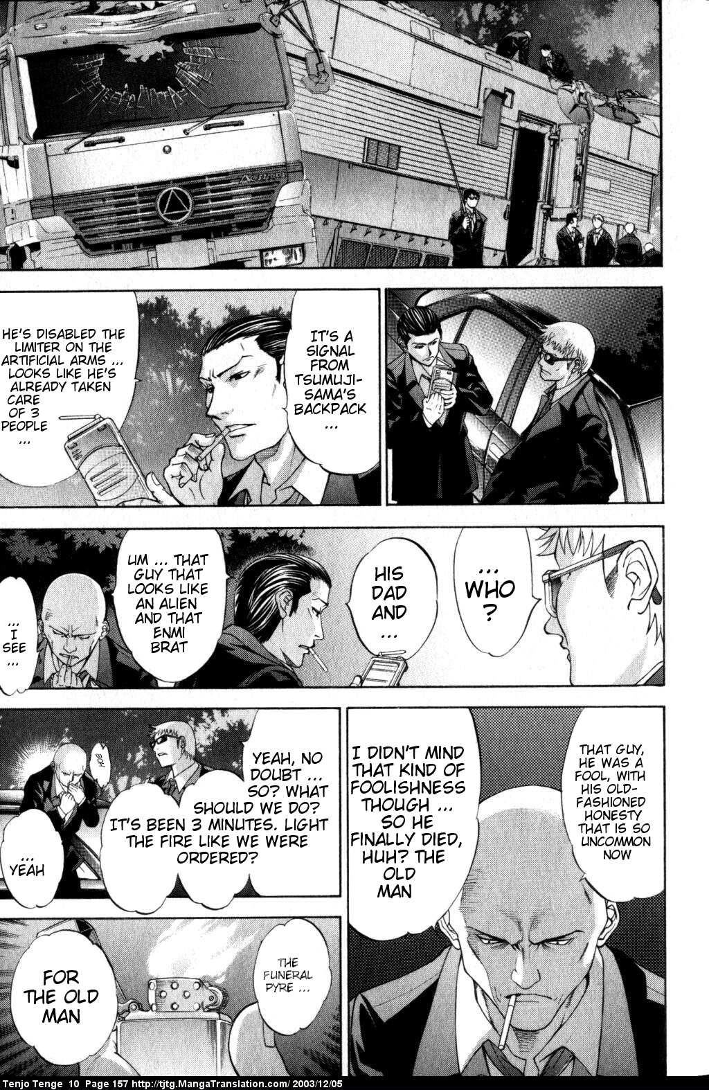 Halaman dari Tenjou Tenge Chapter 62