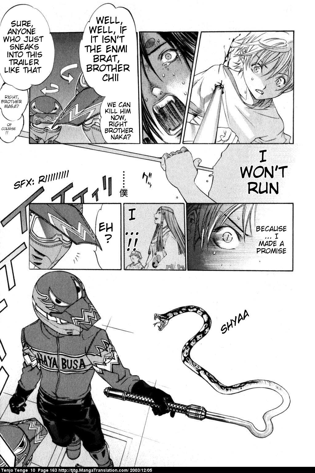 Halaman dari Tenjou Tenge Chapter 62