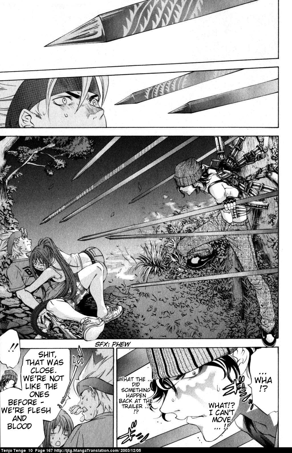 Halaman dari Tenjou Tenge Chapter 62