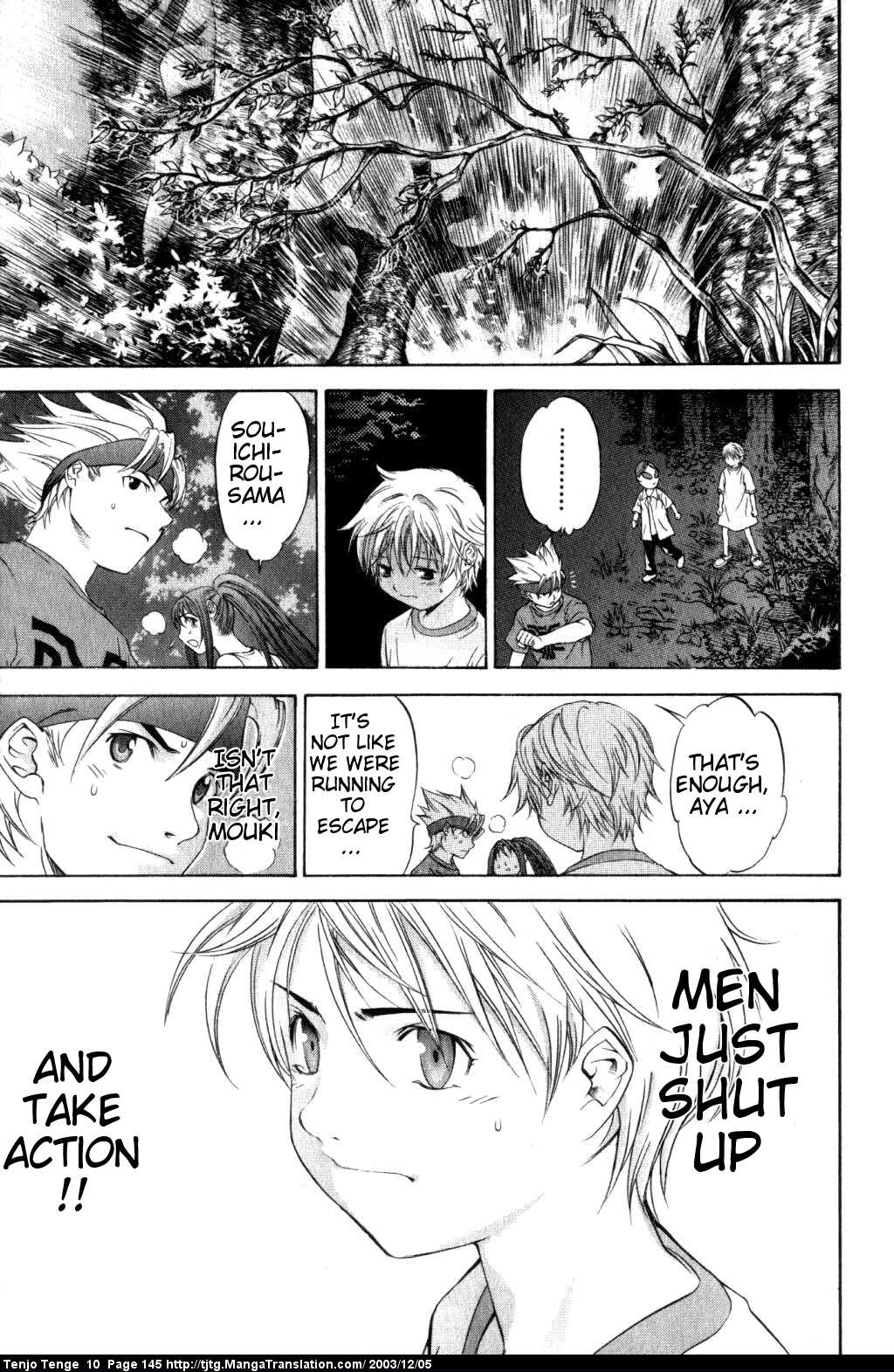 Halaman dari Tenjou Tenge Chapter 62