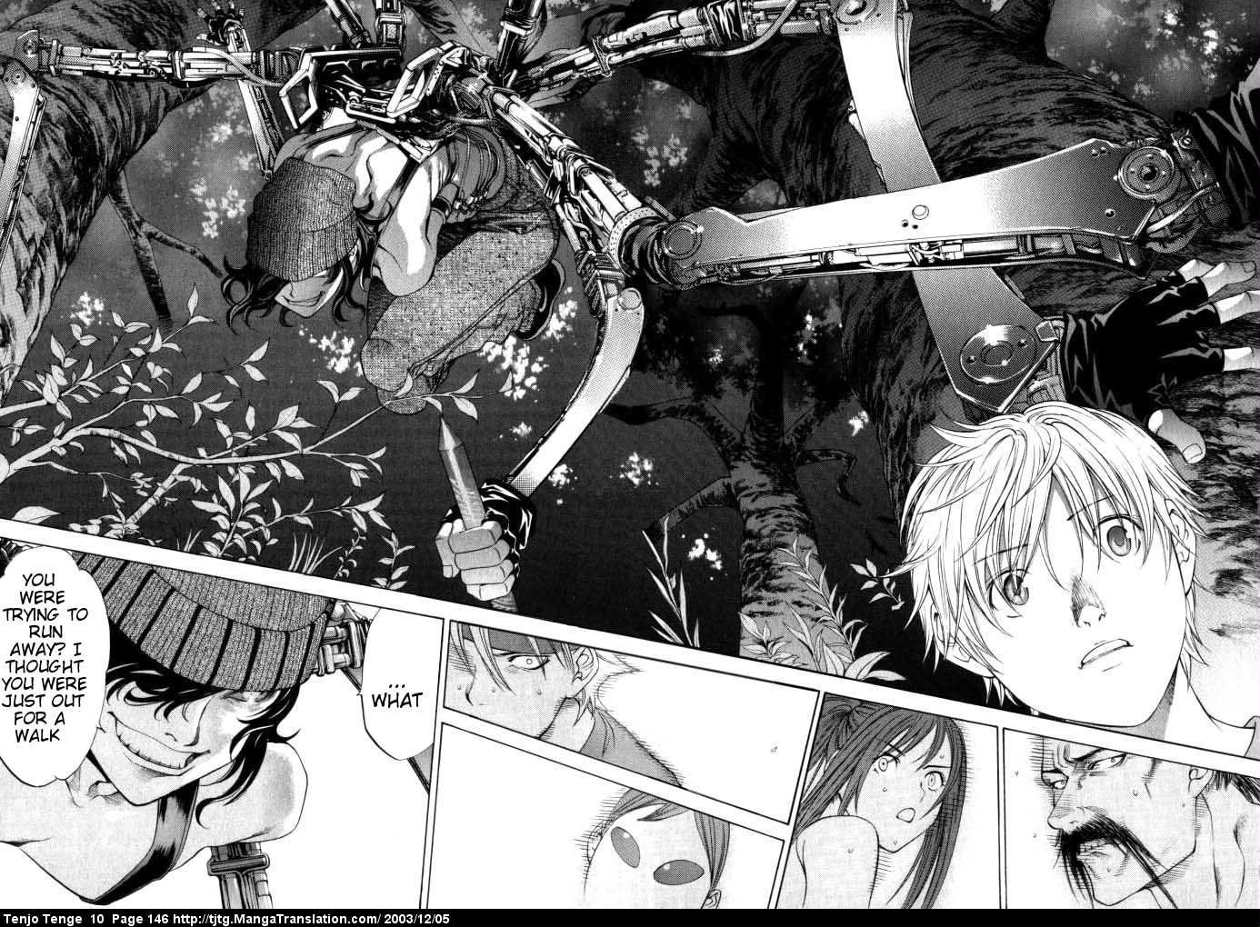 Halaman dari Tenjou Tenge Chapter 62