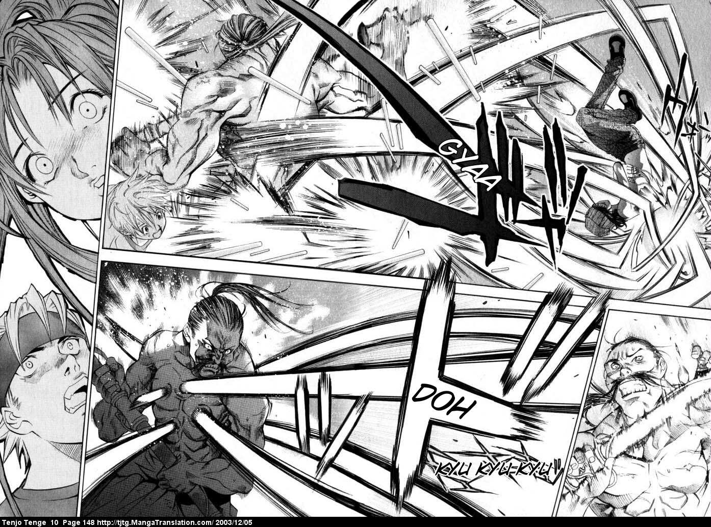 Halaman dari Tenjou Tenge Chapter 62