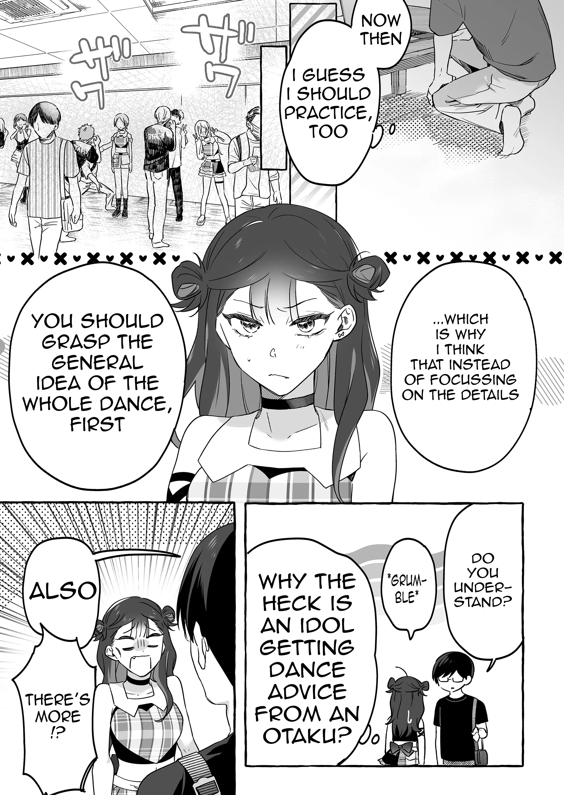 Halaman dari Damedol to Sekai ni Hitori Dake no Fan Chapter 19.6