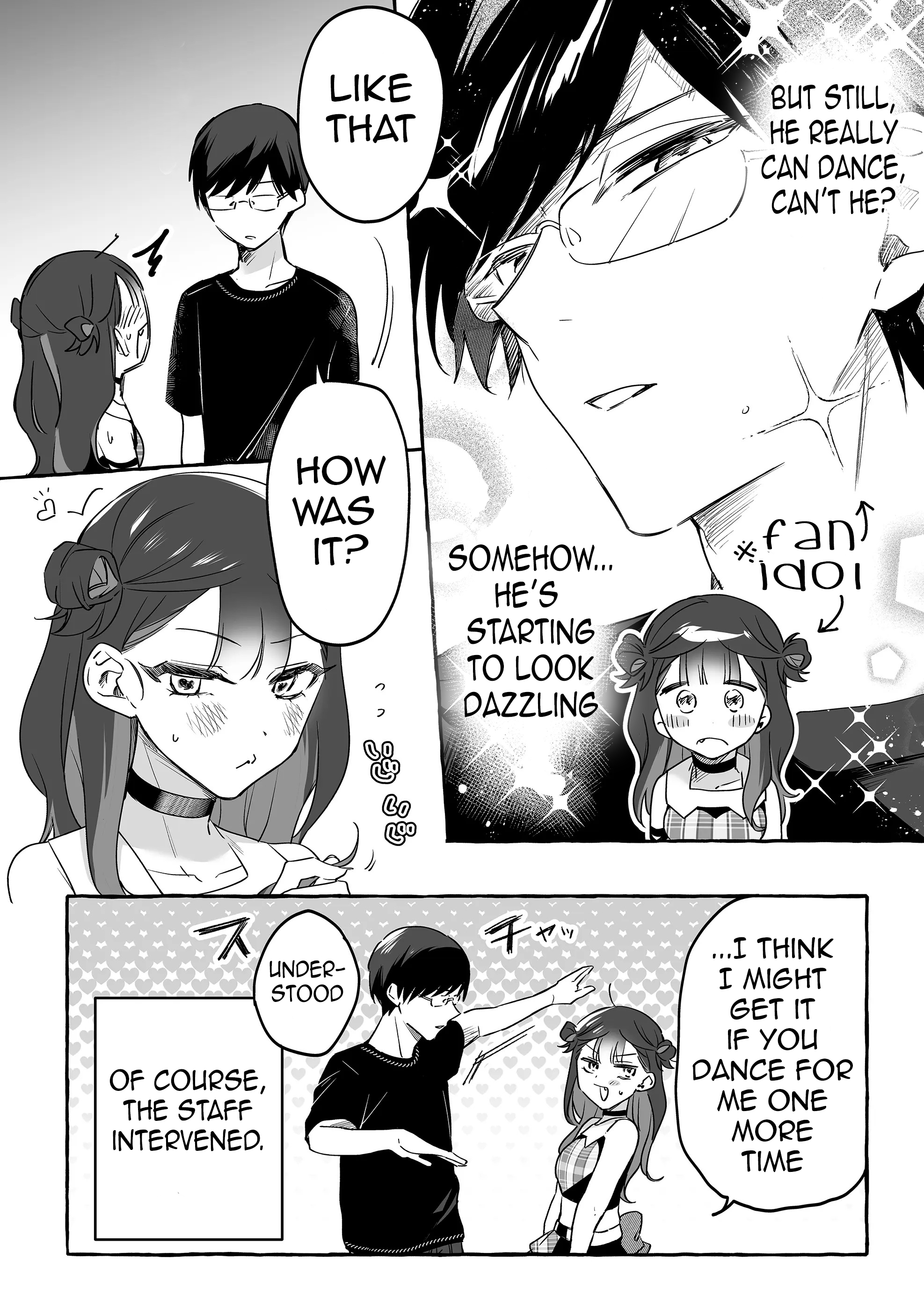 Halaman dari Damedol to Sekai ni Hitori Dake no Fan Chapter 19.6