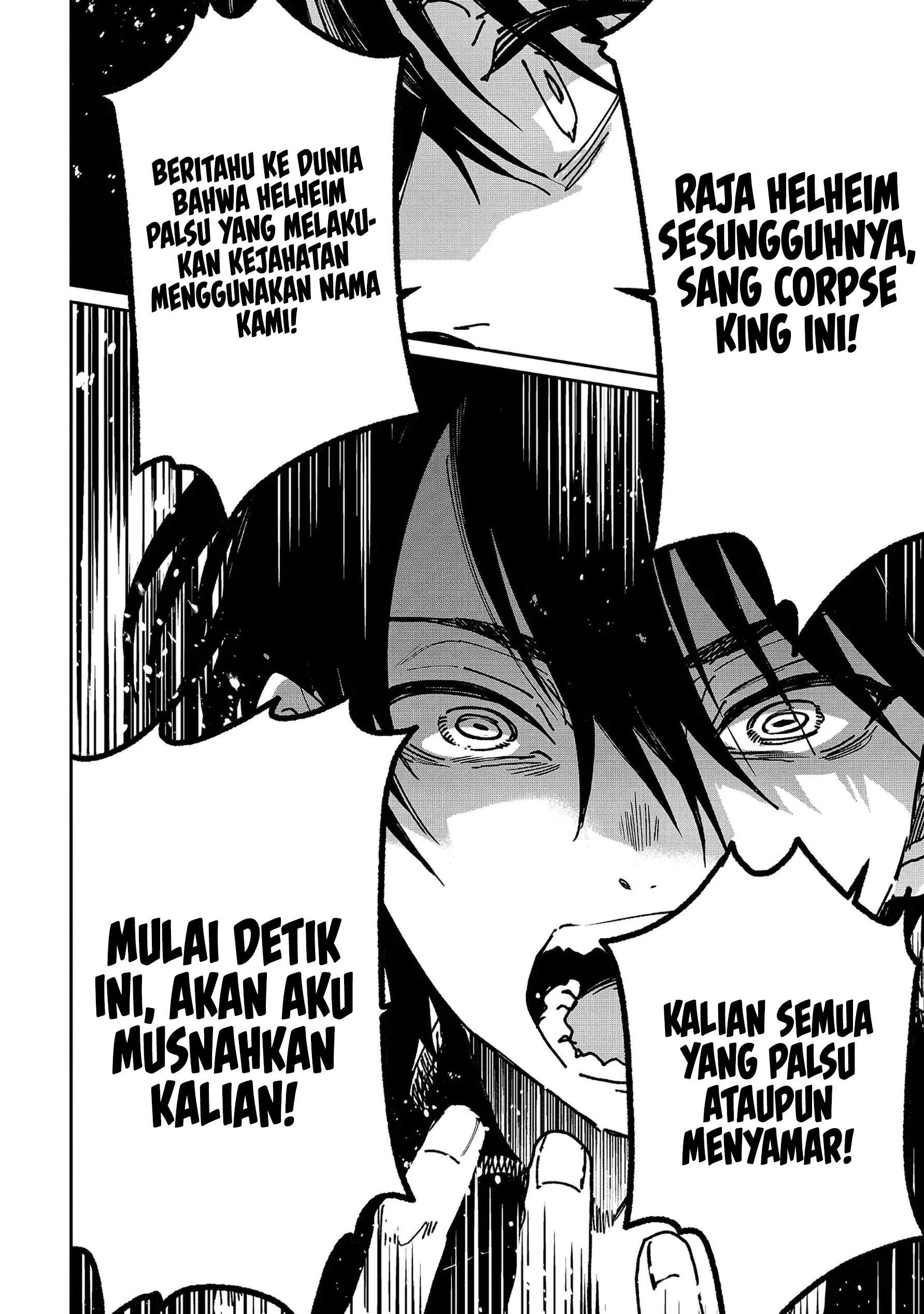 Shiou no Kikan: Motoyuusha no Ore, Jibun ga Soshiki shita Chuuni Himitsu Kessha wo Tomeru Tame ni Futatabi Isekai ni Shoukan sareteshimau Chapter 8 - halaman 25